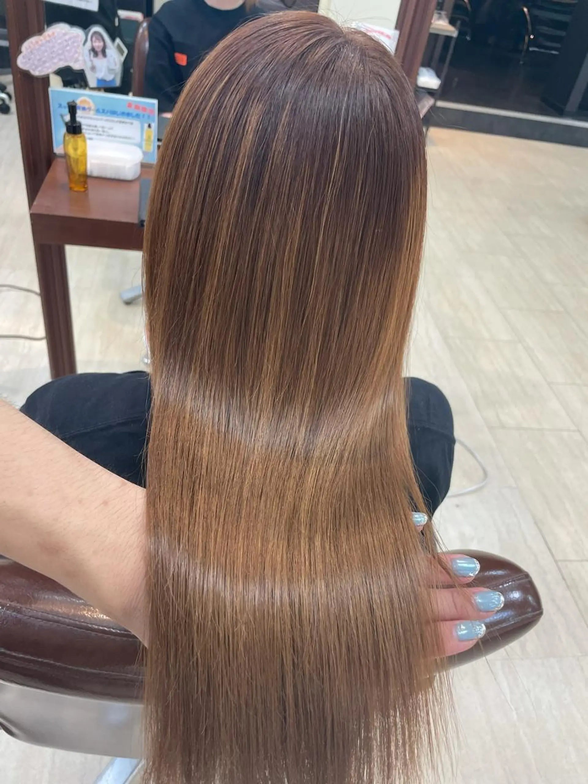 ロング カラー パーマ ヘアアレンジ メンズ トリートメント 酸熱トリートメント Hair make frei所属・メンズ専門美容師 堀井隼のヘアスタイル