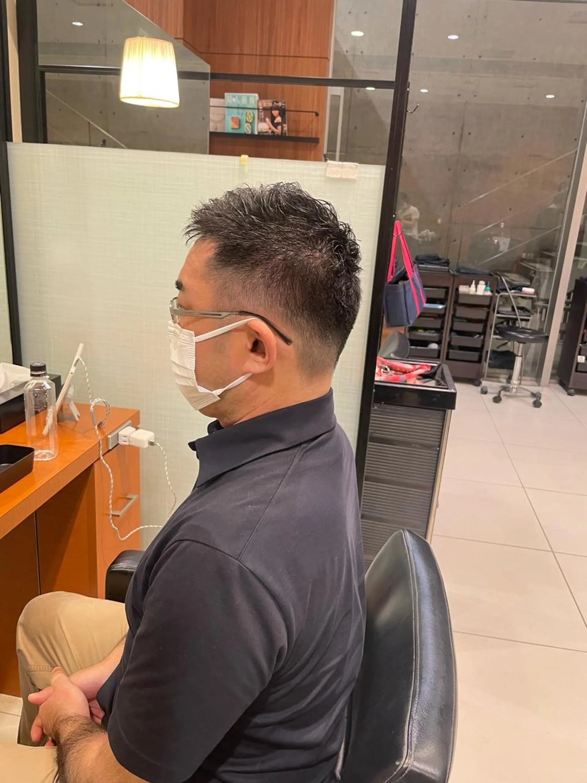 ショート メンズ 髙田 千華 レディースカットのヘアスタイル