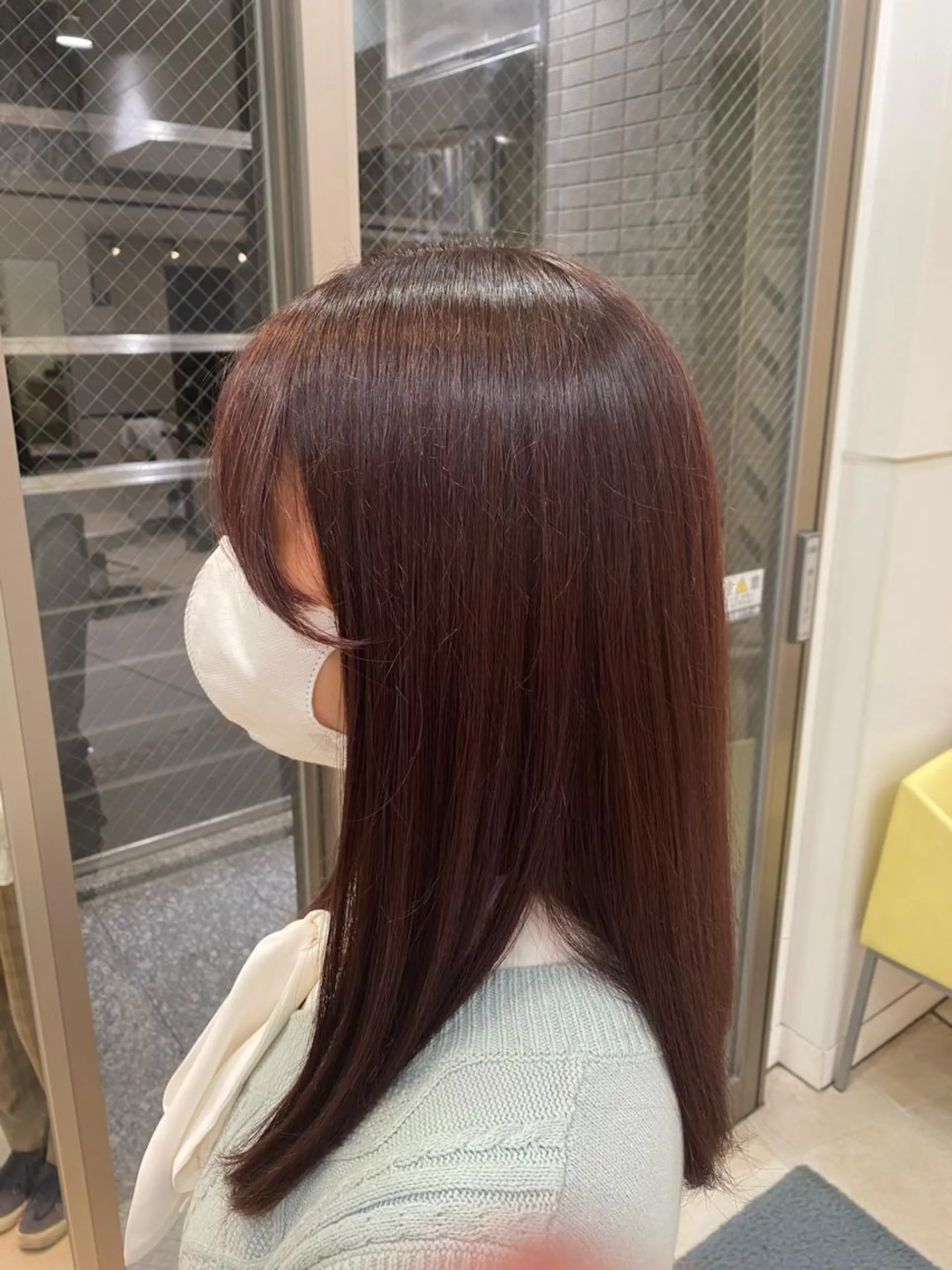ロング カラー カット ヘアカラー トリートメント Aujuaソムリエ ❤️‍🔥今吉 晃太のヘアスタイル