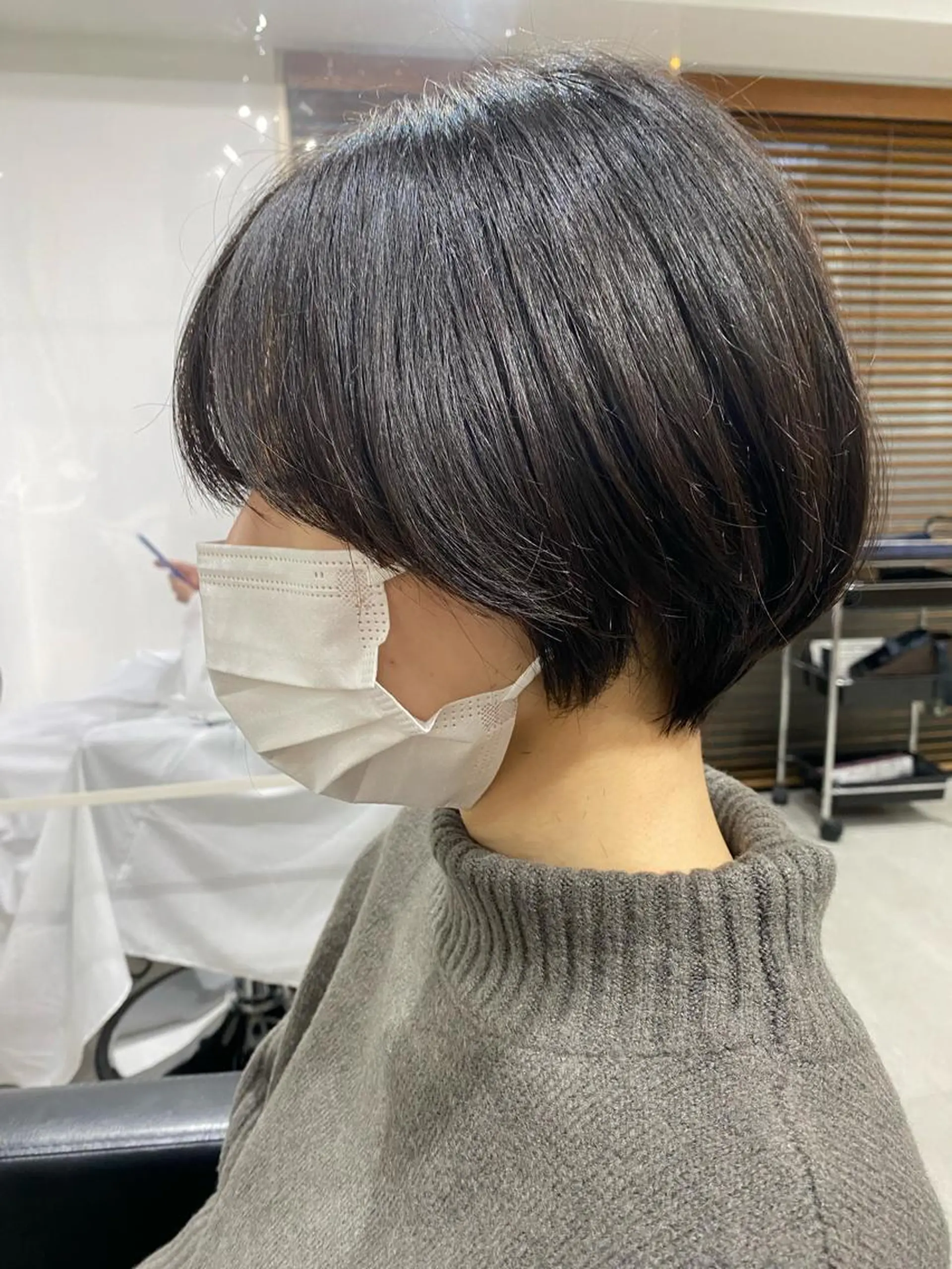 ショート 銀座⚜️【脱白髪染め 美髪矯正】トグチのヘアスタイル