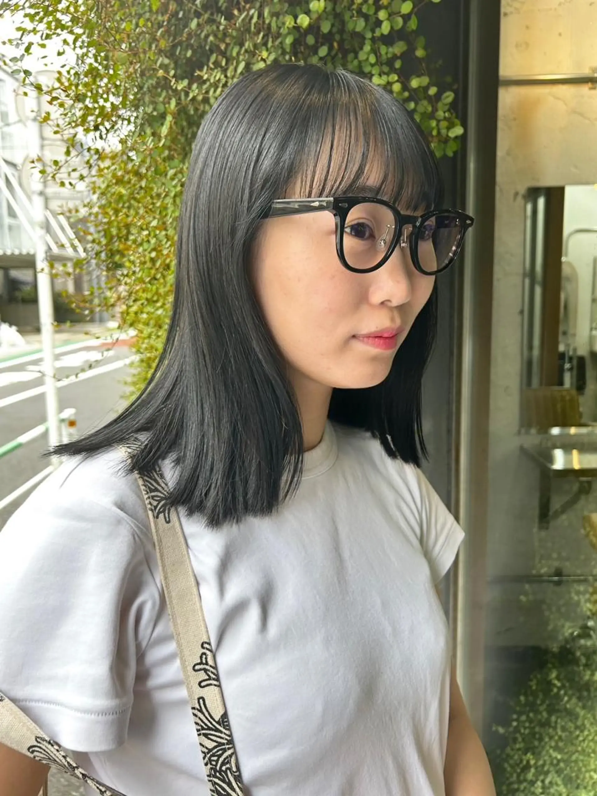 セミロング カラー カット ヘアカラー トリートメント 🌼U24 ヘアデザインラボのヘアスタイル