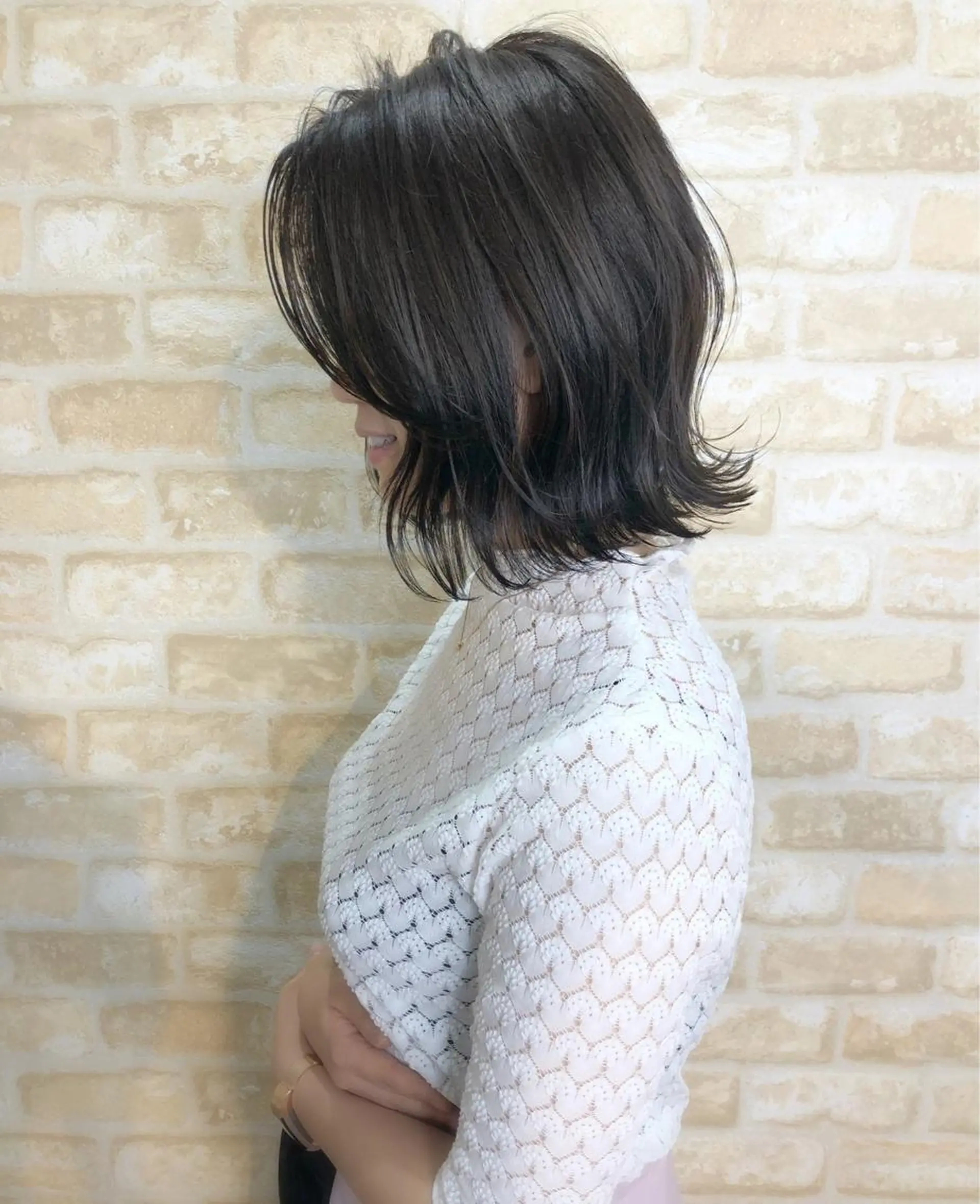 ショート 前下がりボブ ボブ 外ハネヘア 原宿/ショート/ カット/服部タカノリのヘアスタイル