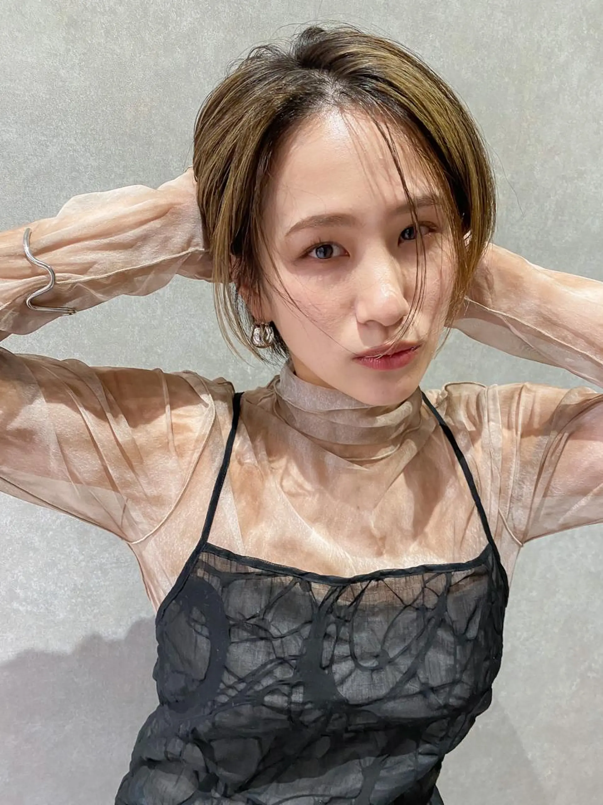 ショート カラー 韓国風デザイン 💐MIZUKI💐のヘアスタイル