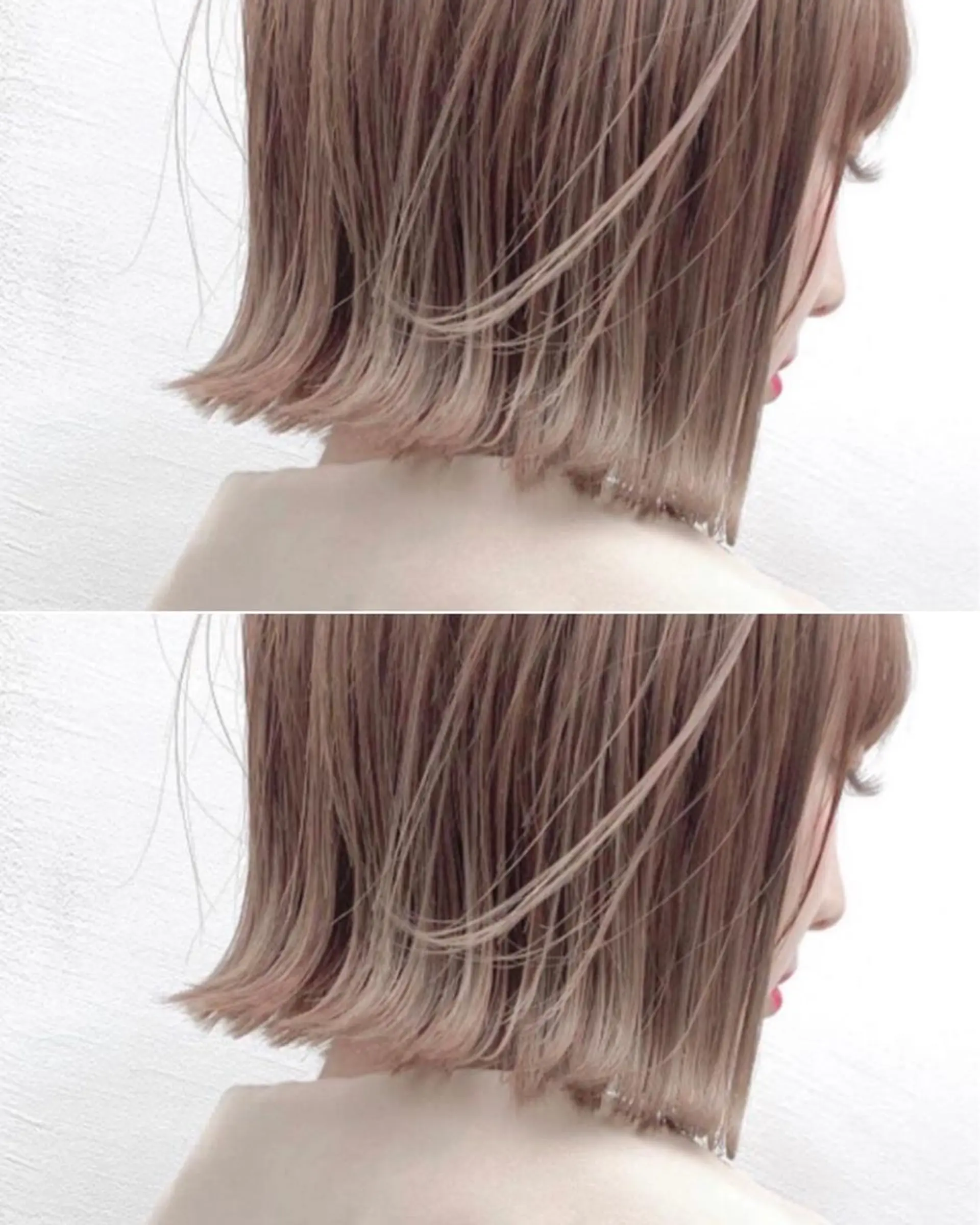 ミディアム カラー 井内 美沙のヘアスタイル