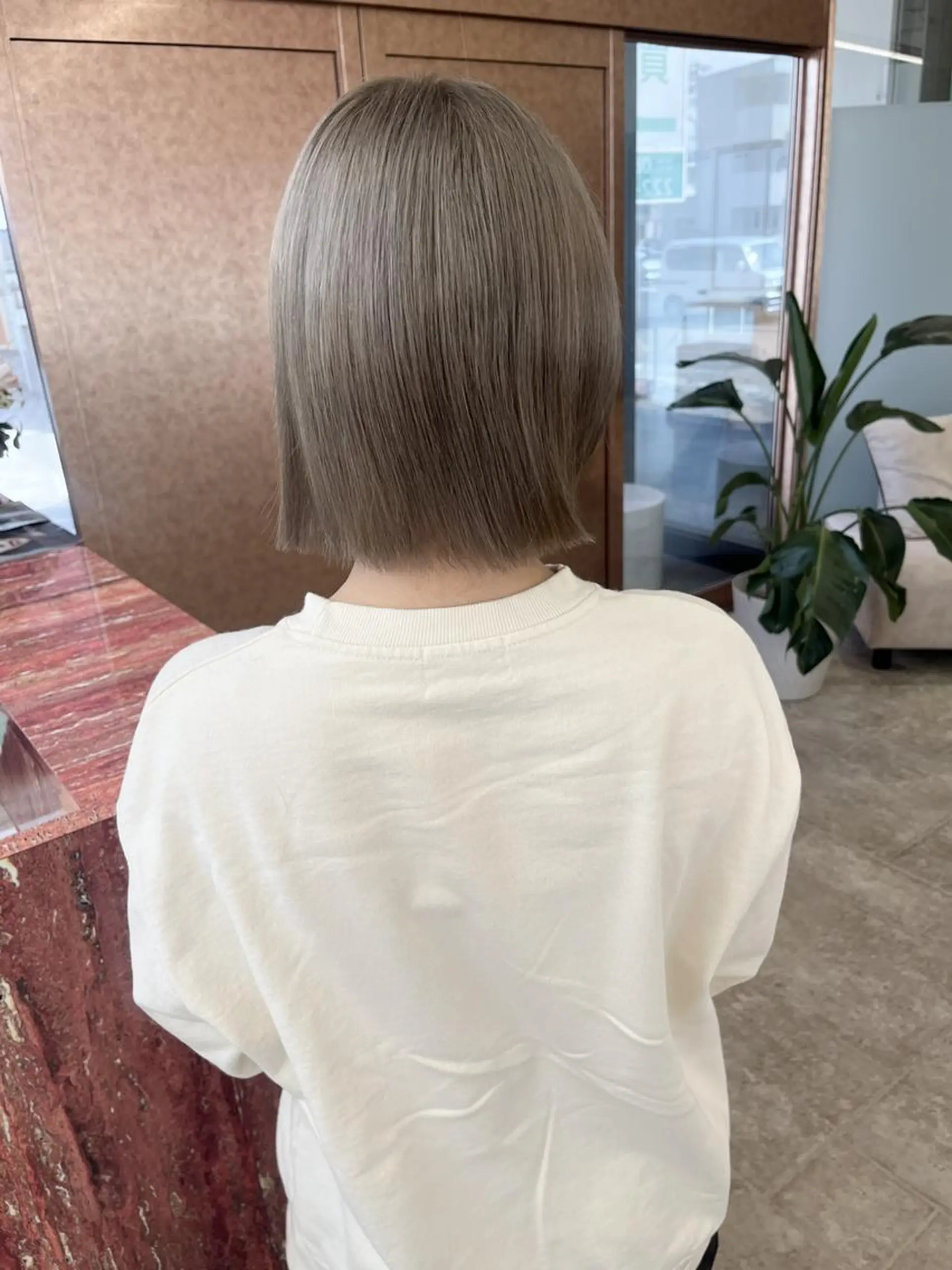 ショート カット ヘアカラー トリートメント MATTY azusaのヘアスタイル