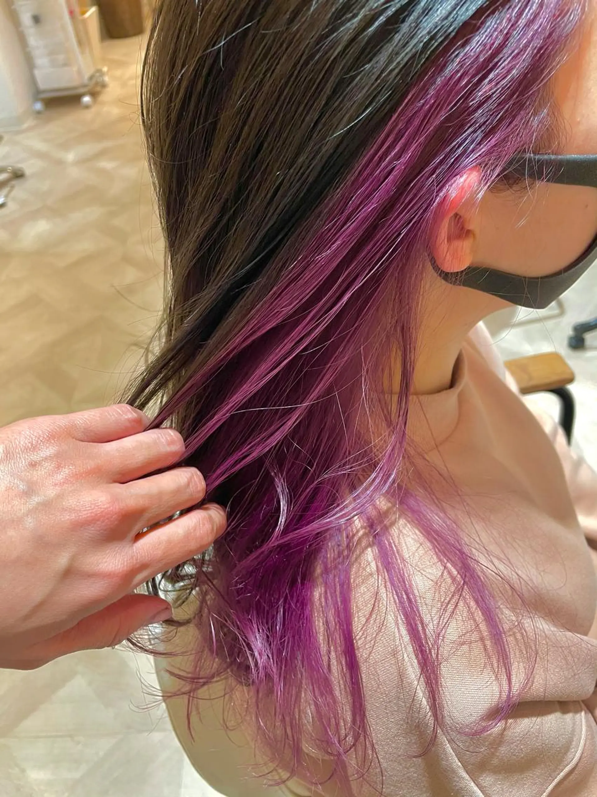 セミロング 髪質改善×縮毛矯正 HairDr.LINO駒沢【リノ】所属・mam. mamicoのヘアスタイル