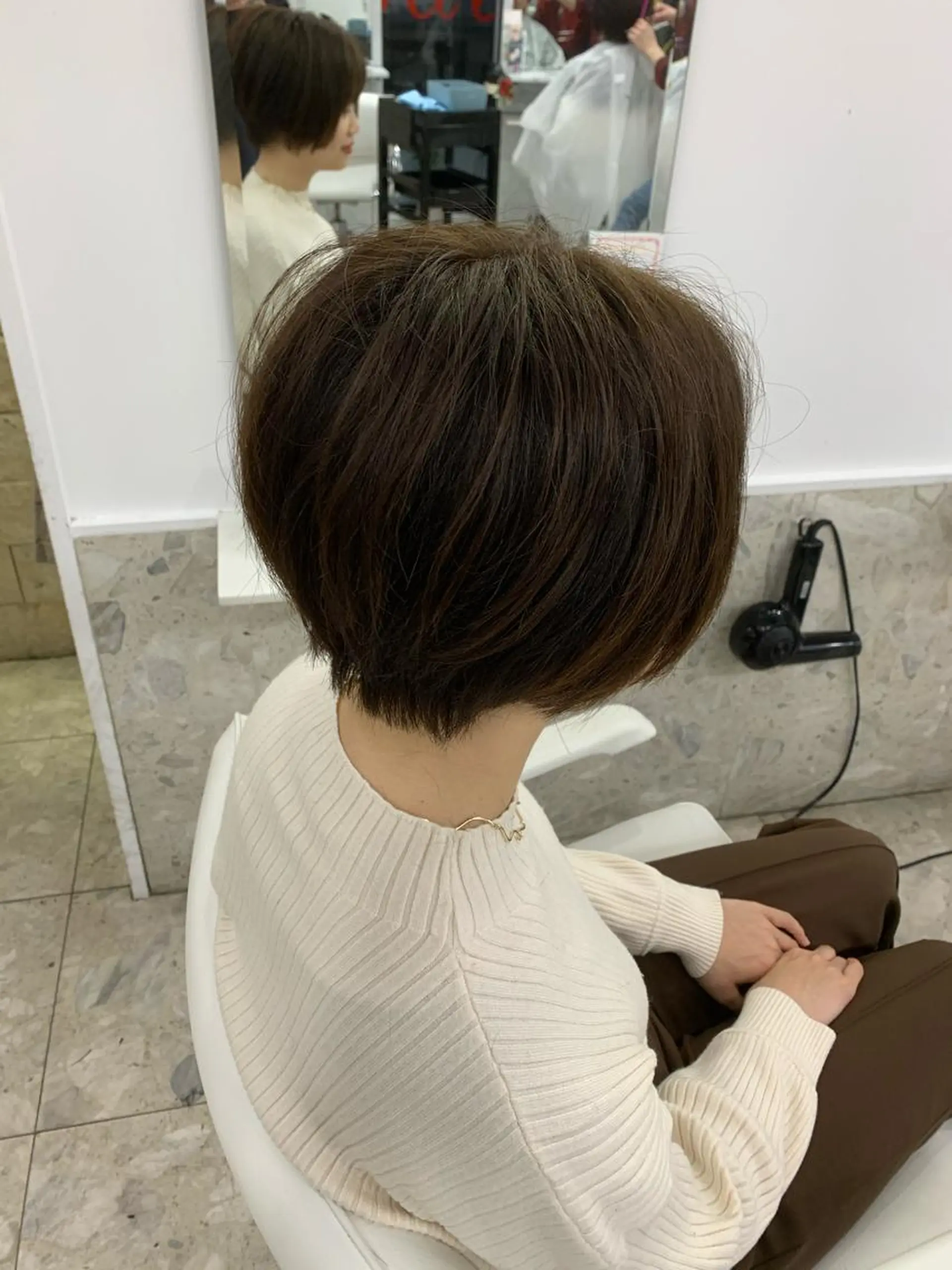 ショート カラー ショートボブ ボブ ショートヘア 相武台ショート特化 💐川崎希💐のヘアスタイル