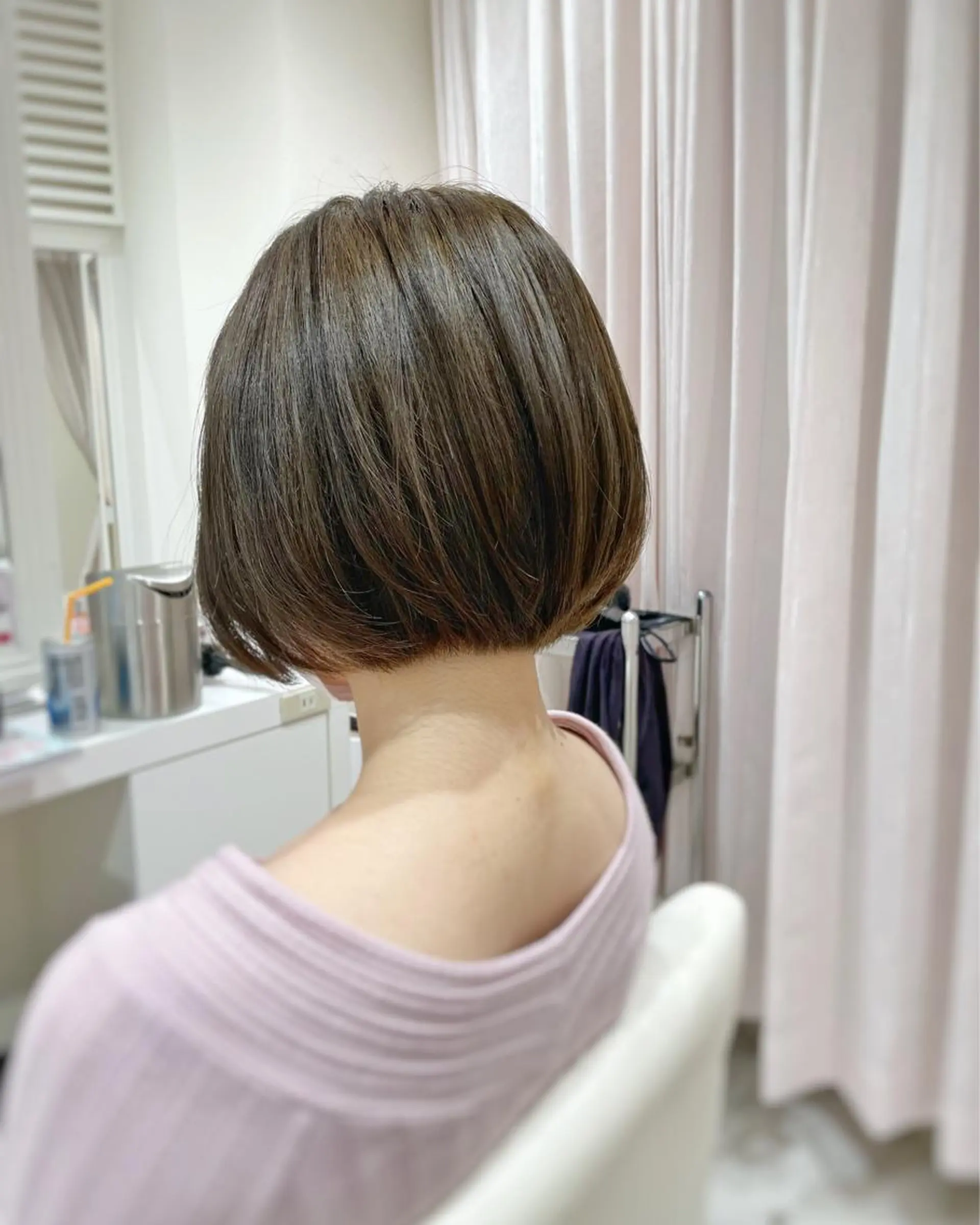 ショート カラー ショートボブ ボブ ショートヘア カット トリートメント ツヤ髪🌿‬髪質改善 🧸RYUGOのヘアスタイル