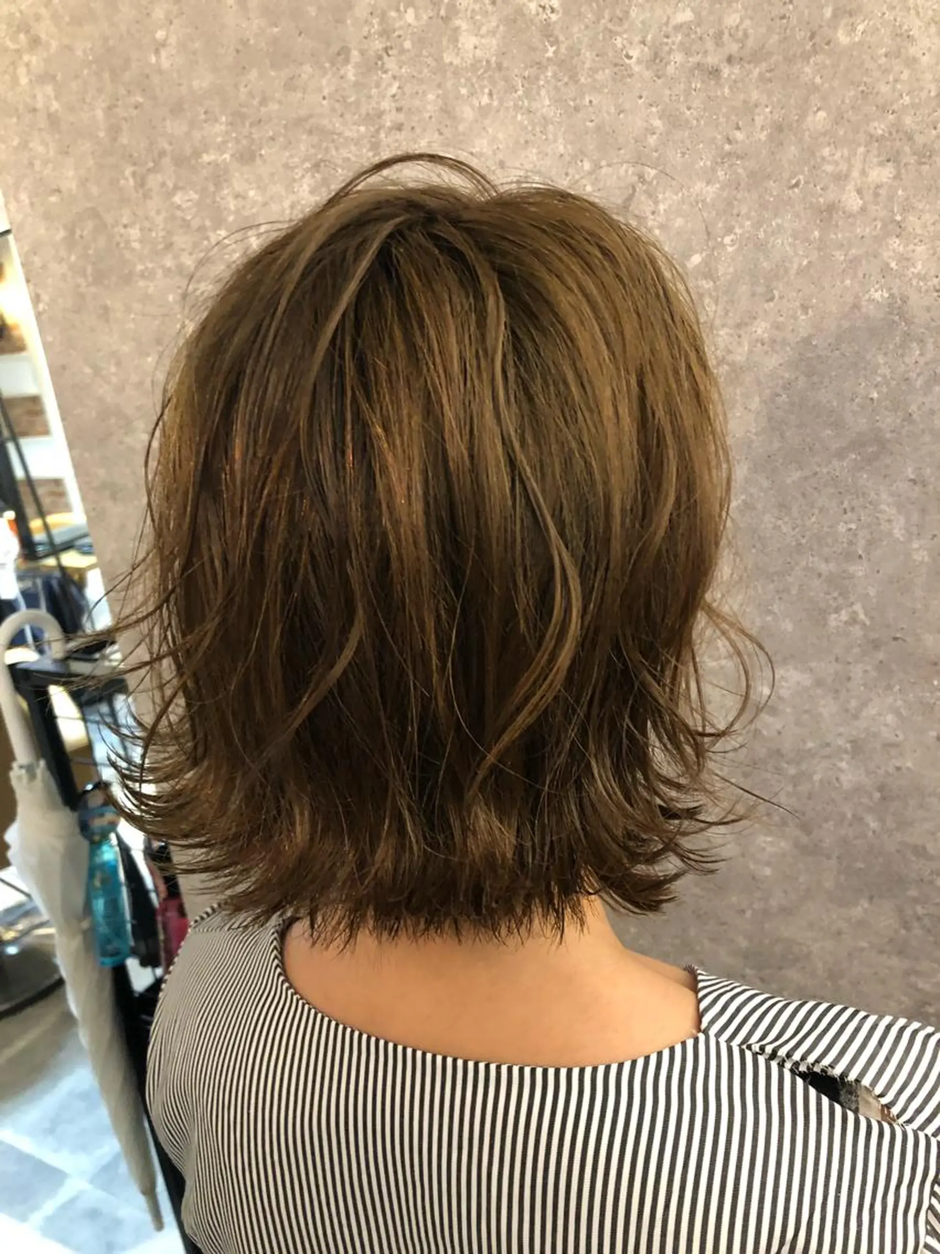 ミディアム 髪質改善縮毛矯正 リピートNo.1米倉のヘアスタイル