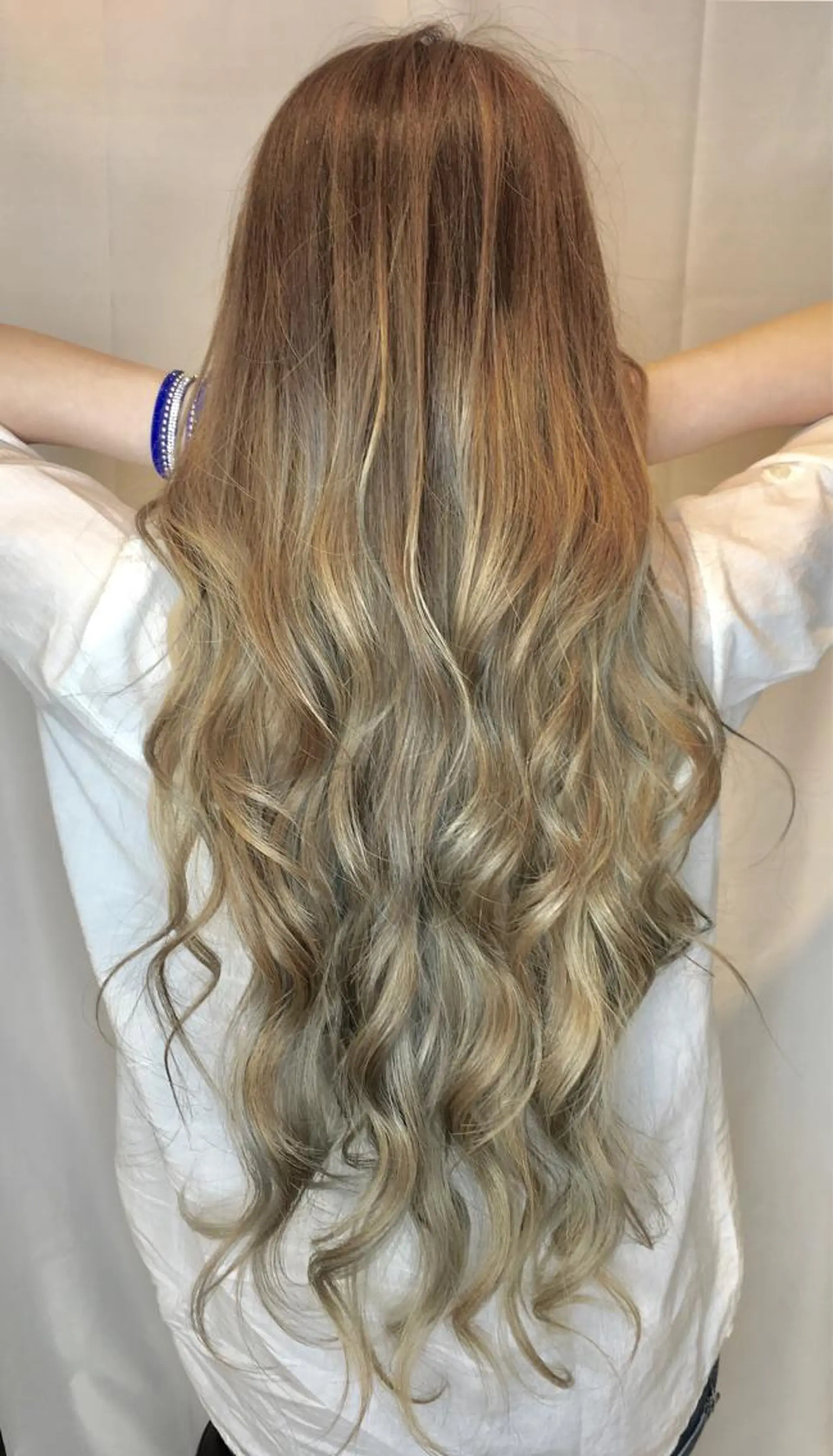 ロング カラー カット ヘアカラー トリートメント MARDI GRAS 蘭丸のヘアスタイル