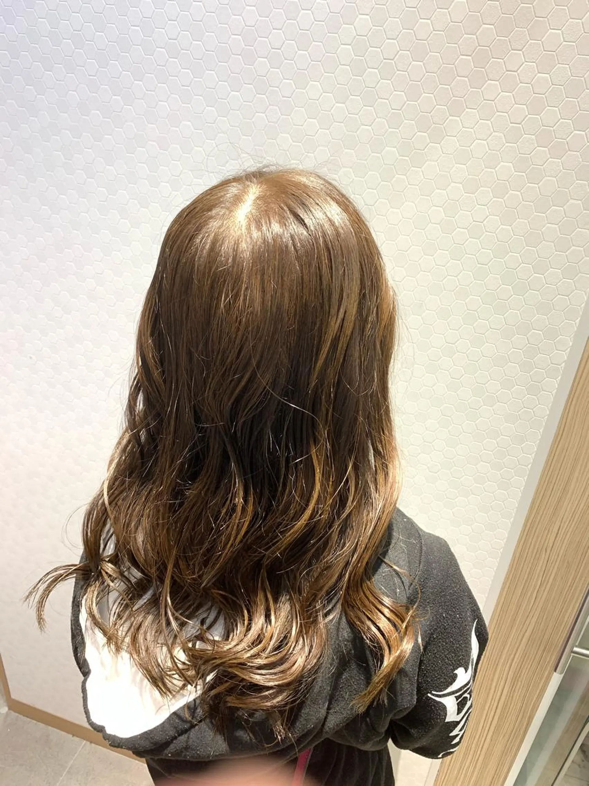 ロング カラー 大橋 一智のヘアスタイル