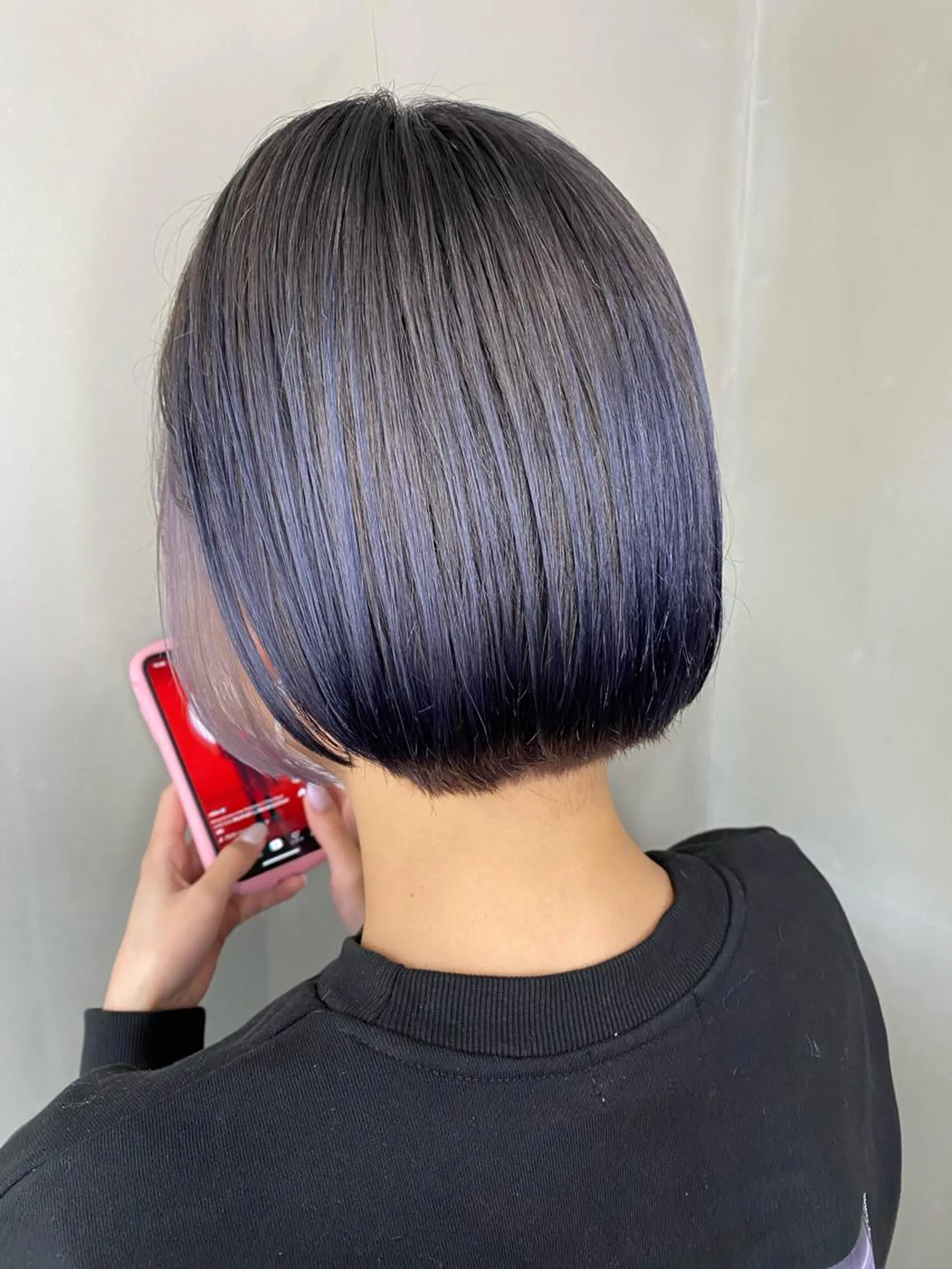 ショート カラー ブルーカラー ブルーグレー ブルーグレージュ グレージュ DAYS 2nd 久木山湧也のヘアスタイル