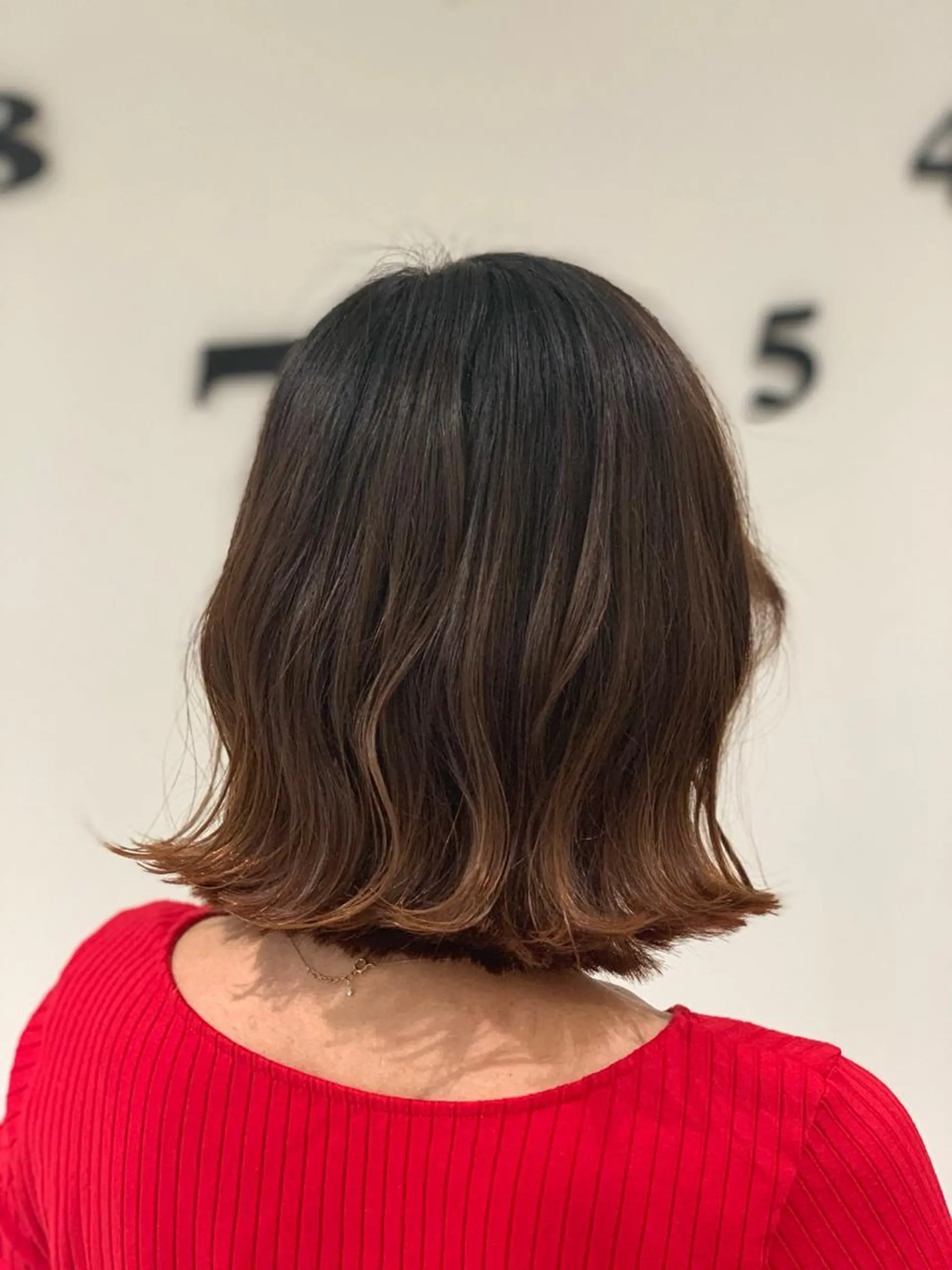 ミディアム カット 松吉 純平のヘアスタイル