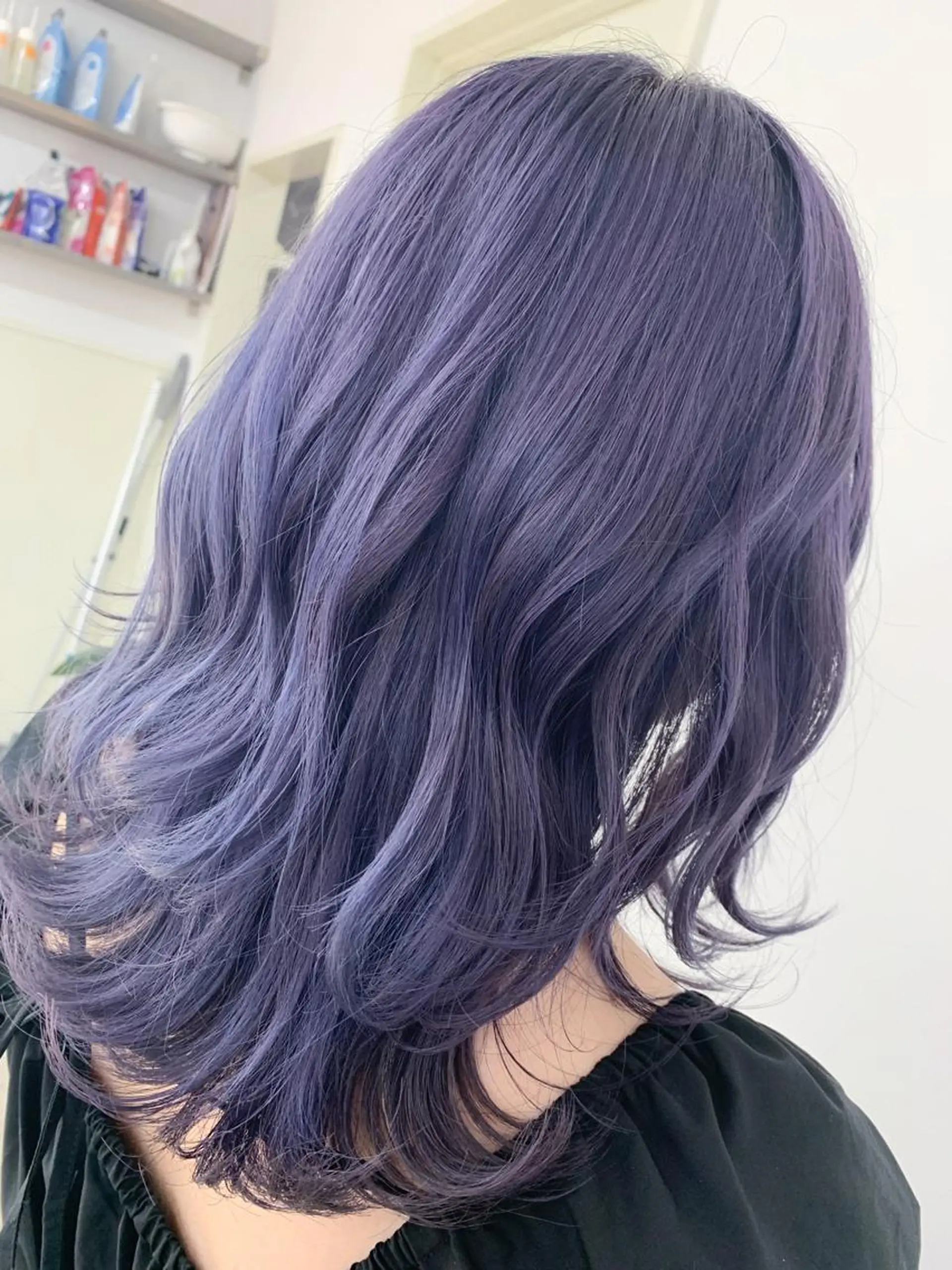 セミロング ヘアカラー トリートメント 🥇近藤 恭輔🥇 Recharme新保のヘアスタイル