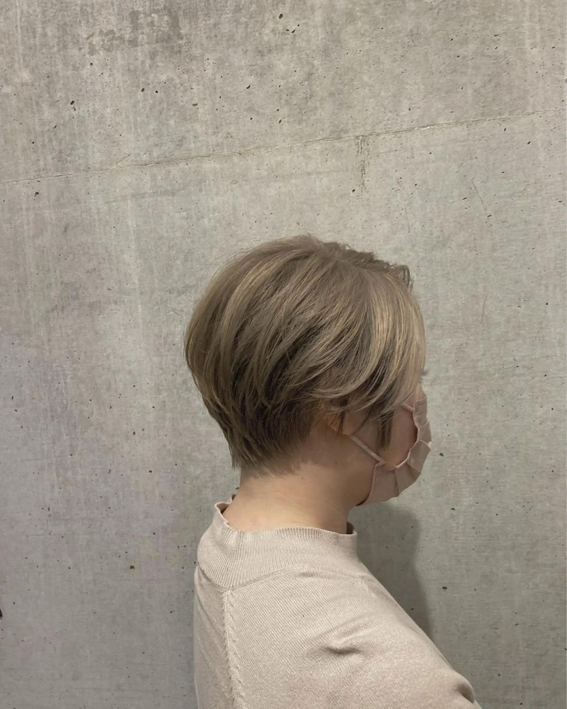 ショート カット ヘアカラー トリートメント は まべのヘアスタイル