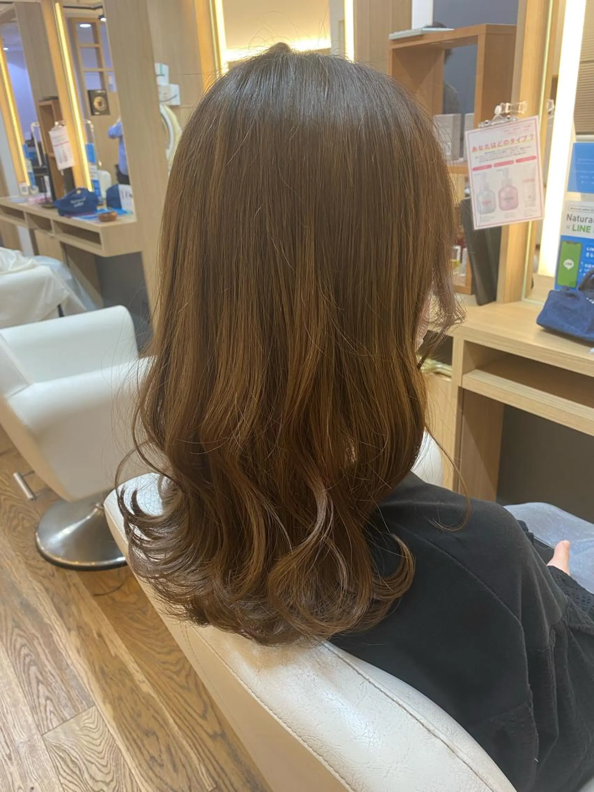 ミディアム カラー ヘアアレンジ 韓国ヘア sasugaのヘアスタイル