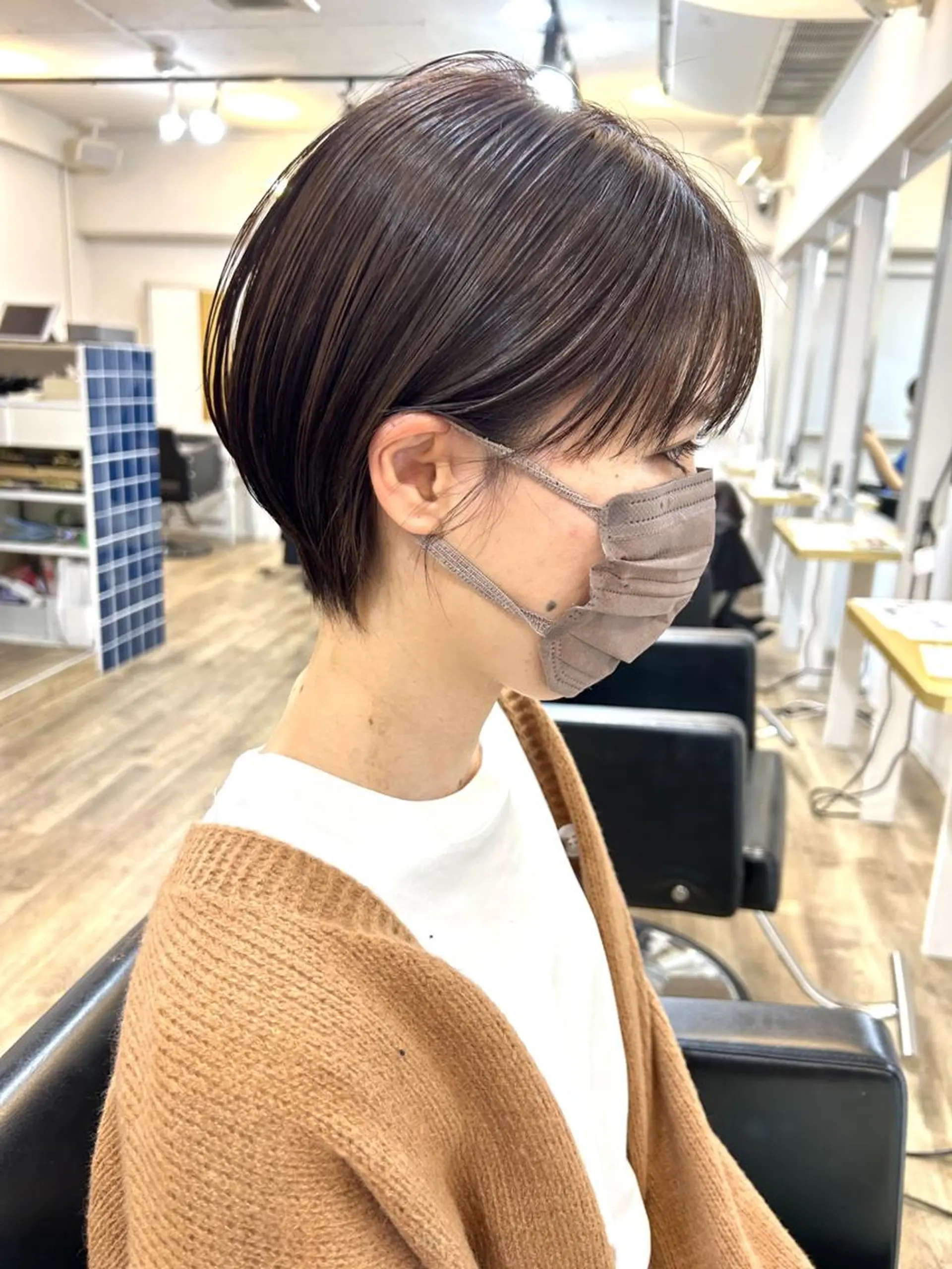 ショート カット トリートメント ioe 茶屋町のヘアスタイル