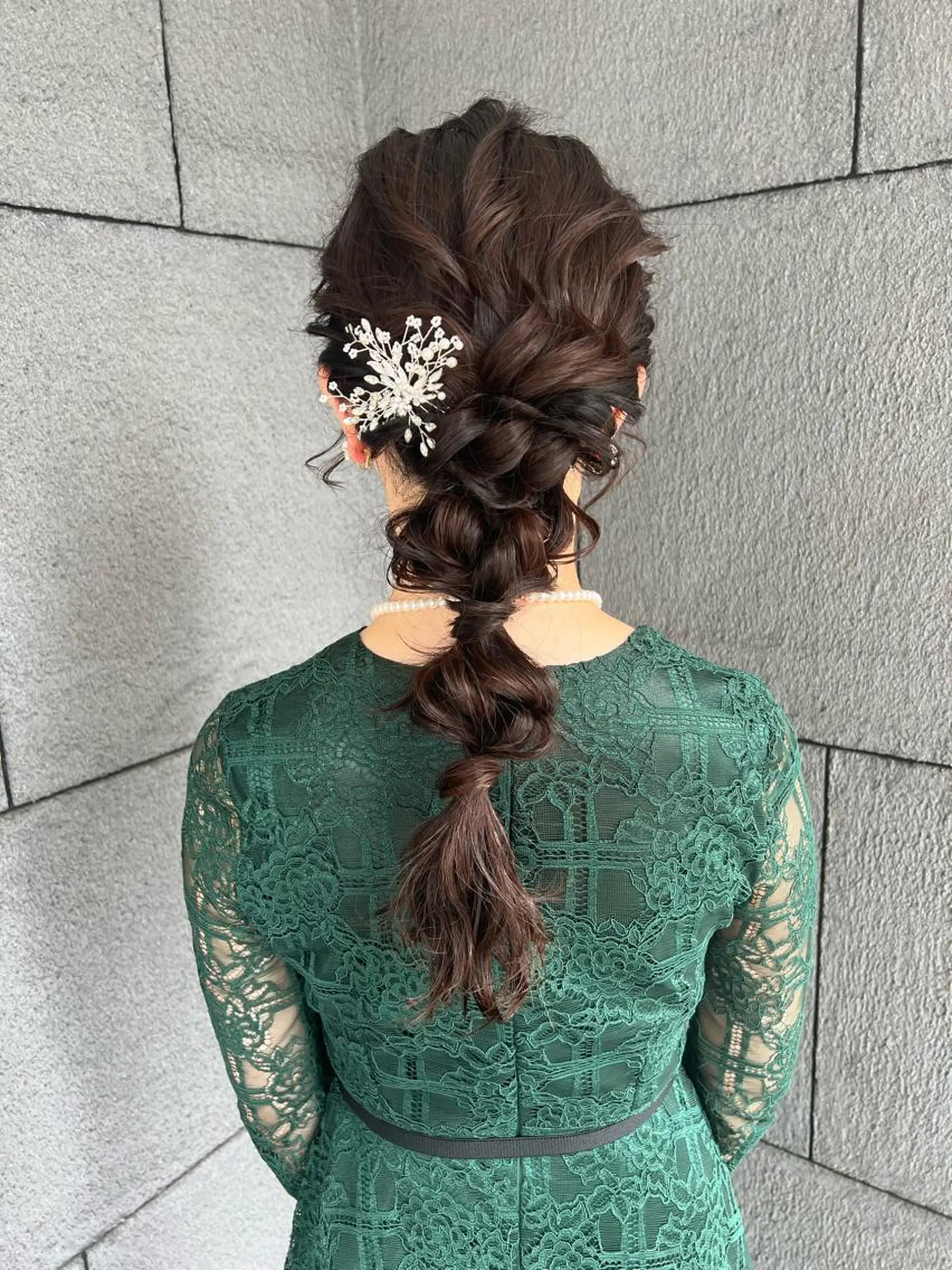 ヘアアレンジ ヘアセット Okano Mahoのヘアスタイル