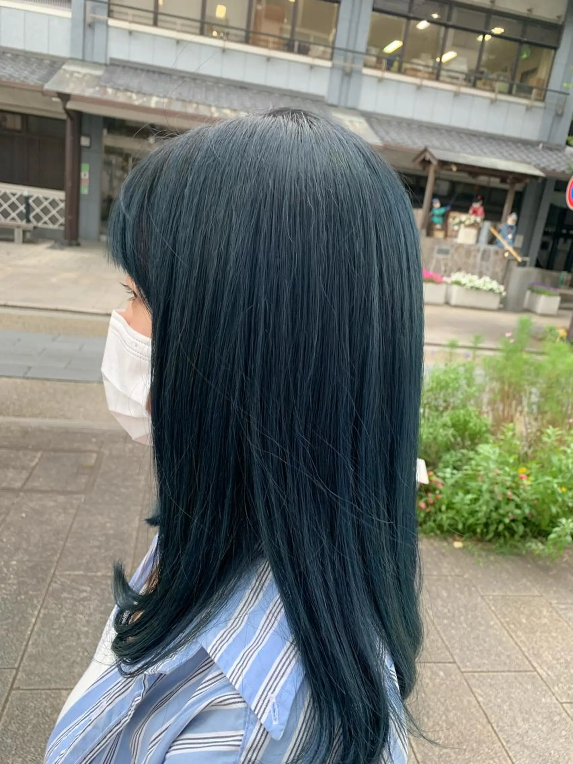 セミロング カラー ブリーチ Lunapiena所属・Lunapiena 🫧ナナのヘアスタイル