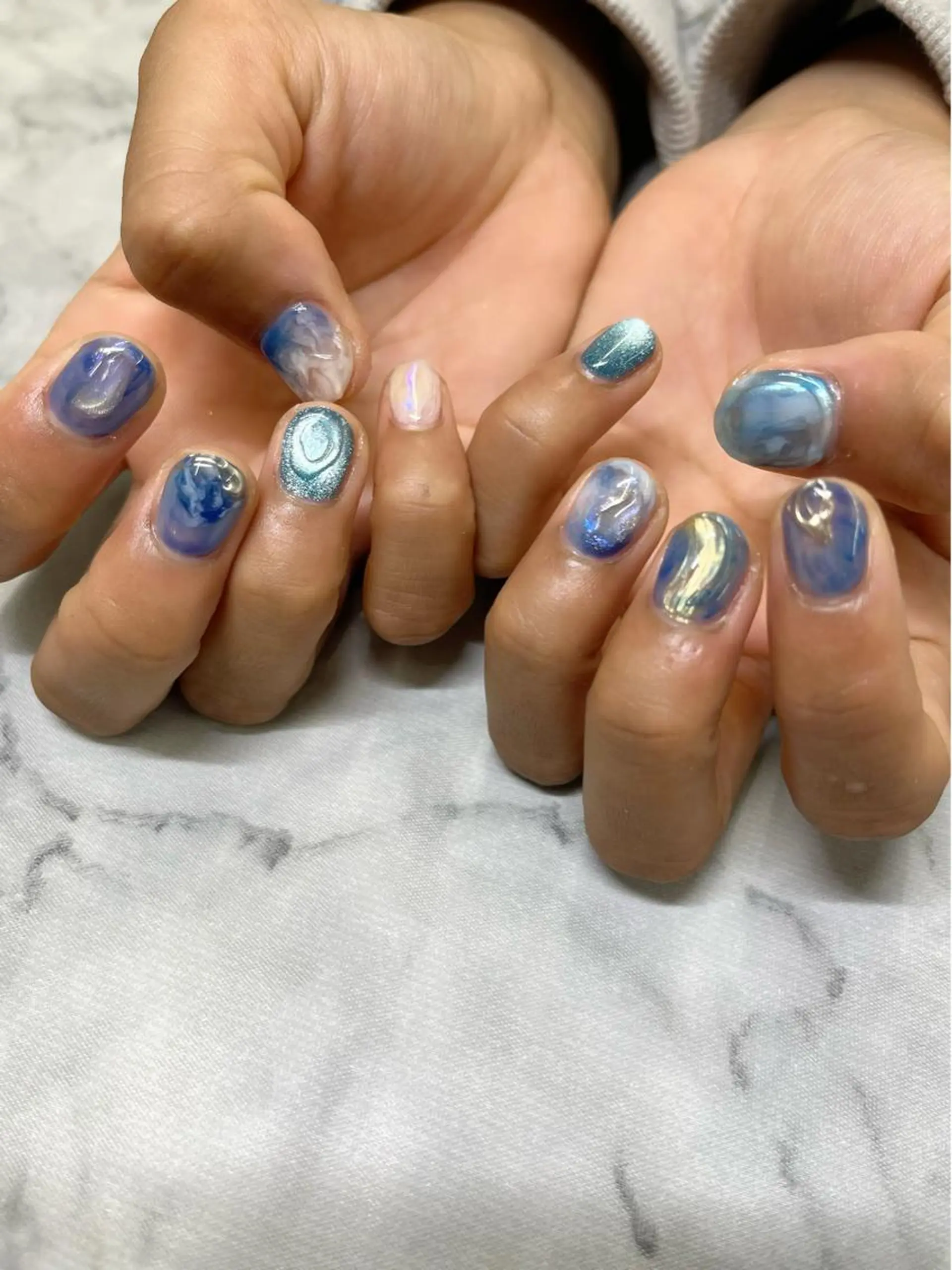 ネイル MUKUTOU nail 　YUKIのネイルデザイン