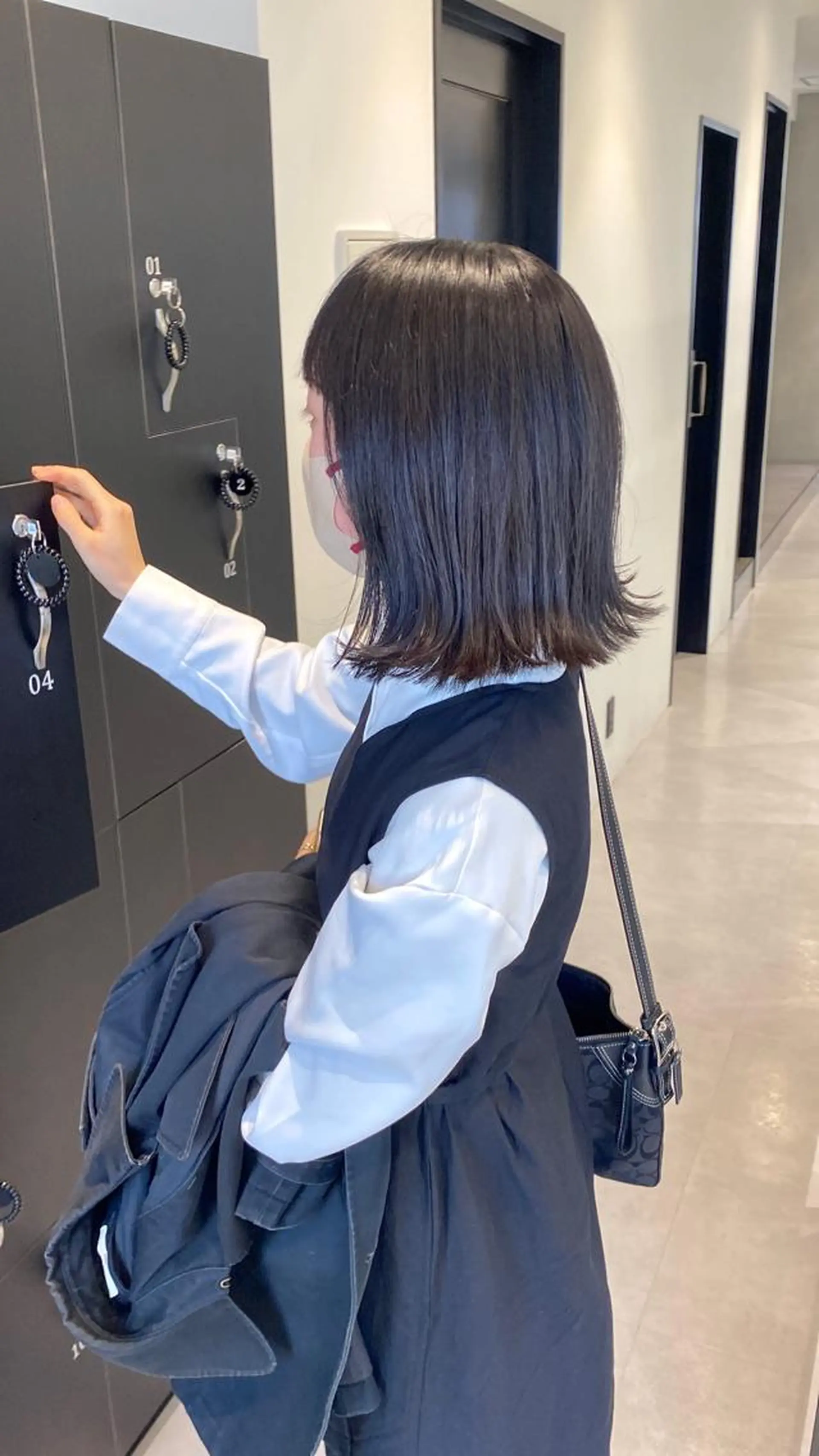 ショート カラー パーマ ヘアアレンジ メンズ キッズ ネイル マツエク・マツパ アイブロウ 髪質改善水素TR× レイヤーカット/熊澤のヘアスタイル