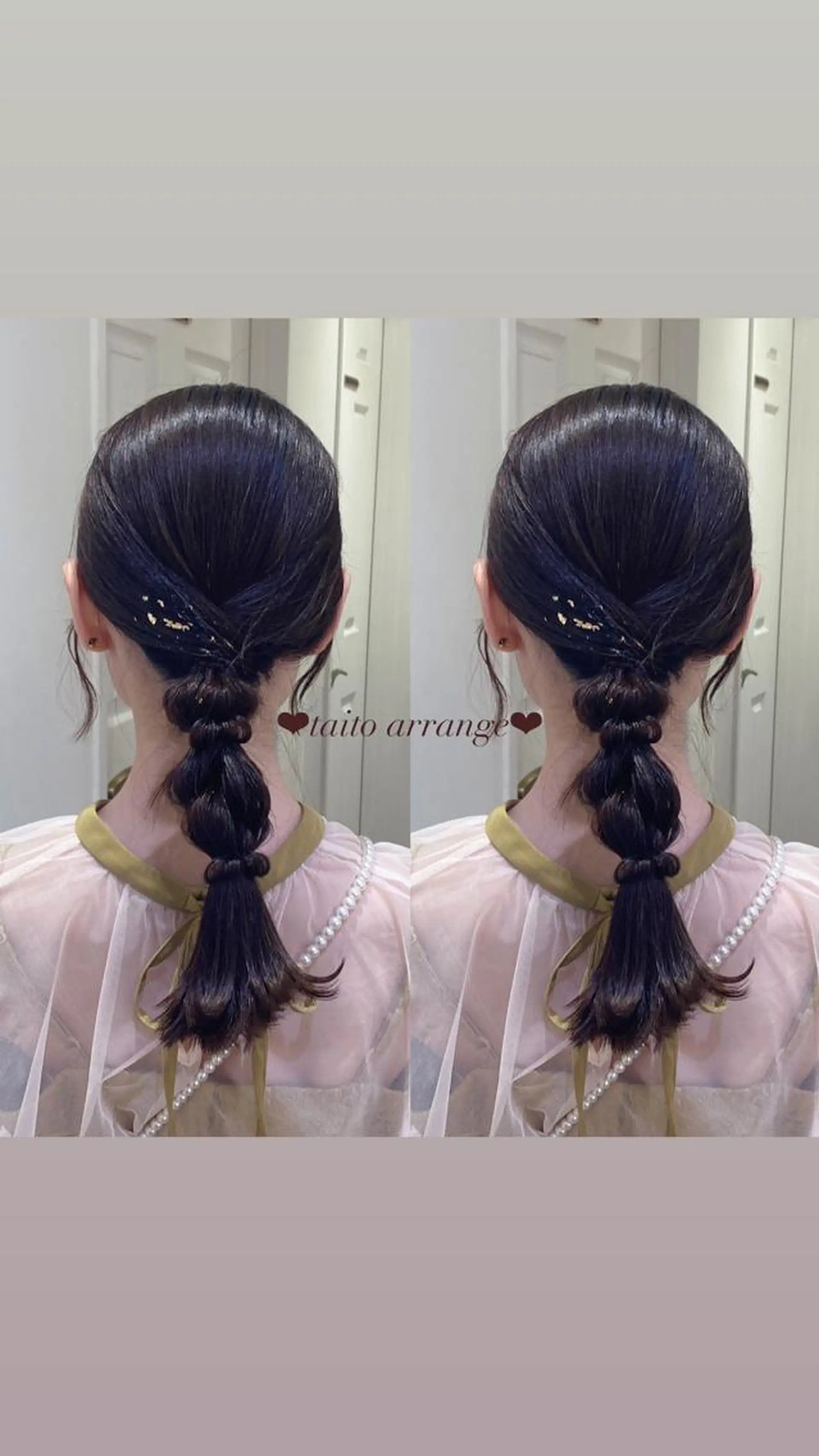 ヘアアレンジ 🎀ツヤカラー🎀 暖色カラー/amiのヘアスタイル