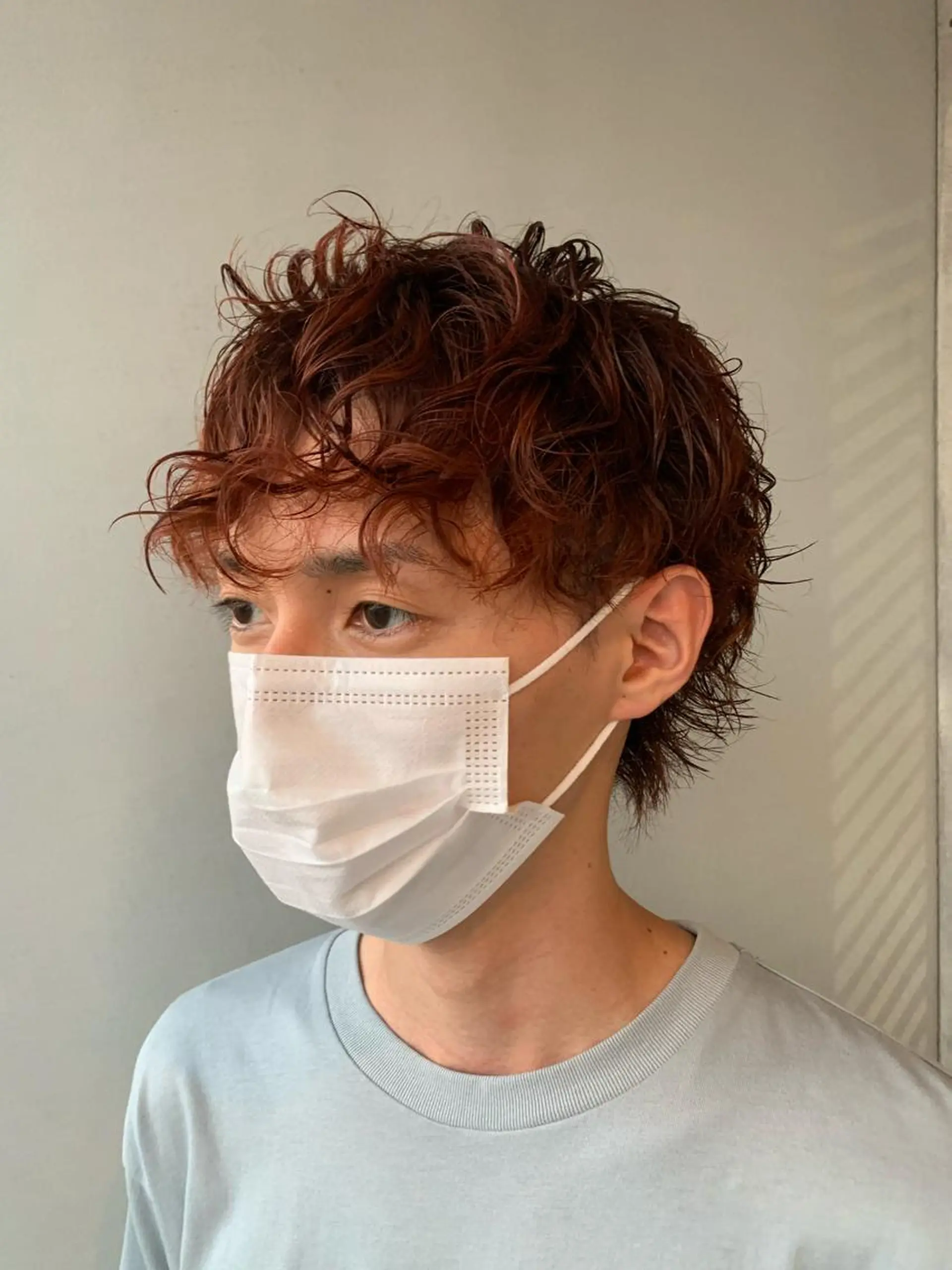ショート カラー メンズ OLTI所属・中村 勇星のヘアスタイル