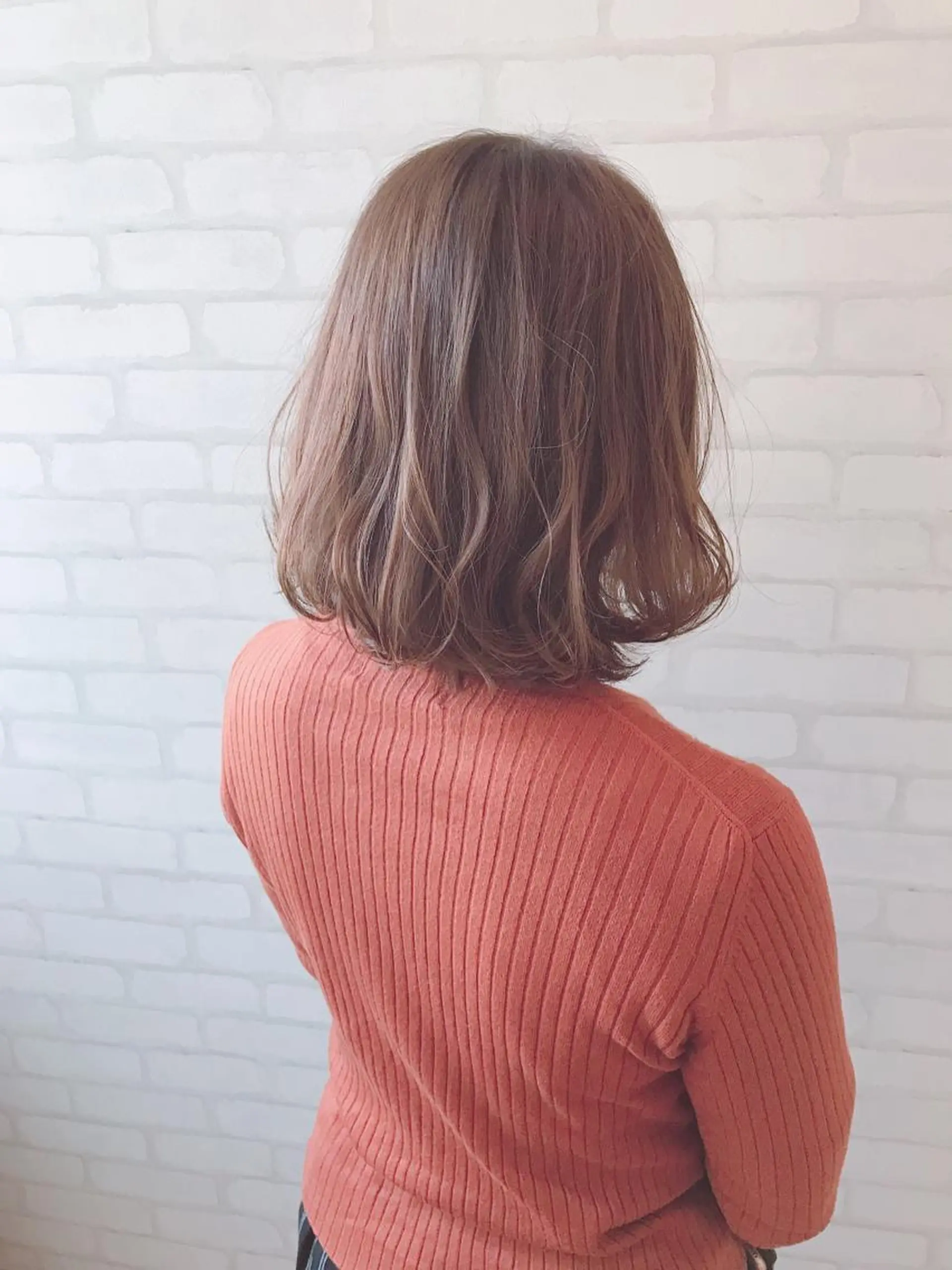 ミディアム ヘアカラー ヘッドスパ 高橋 一矢のヘアスタイル