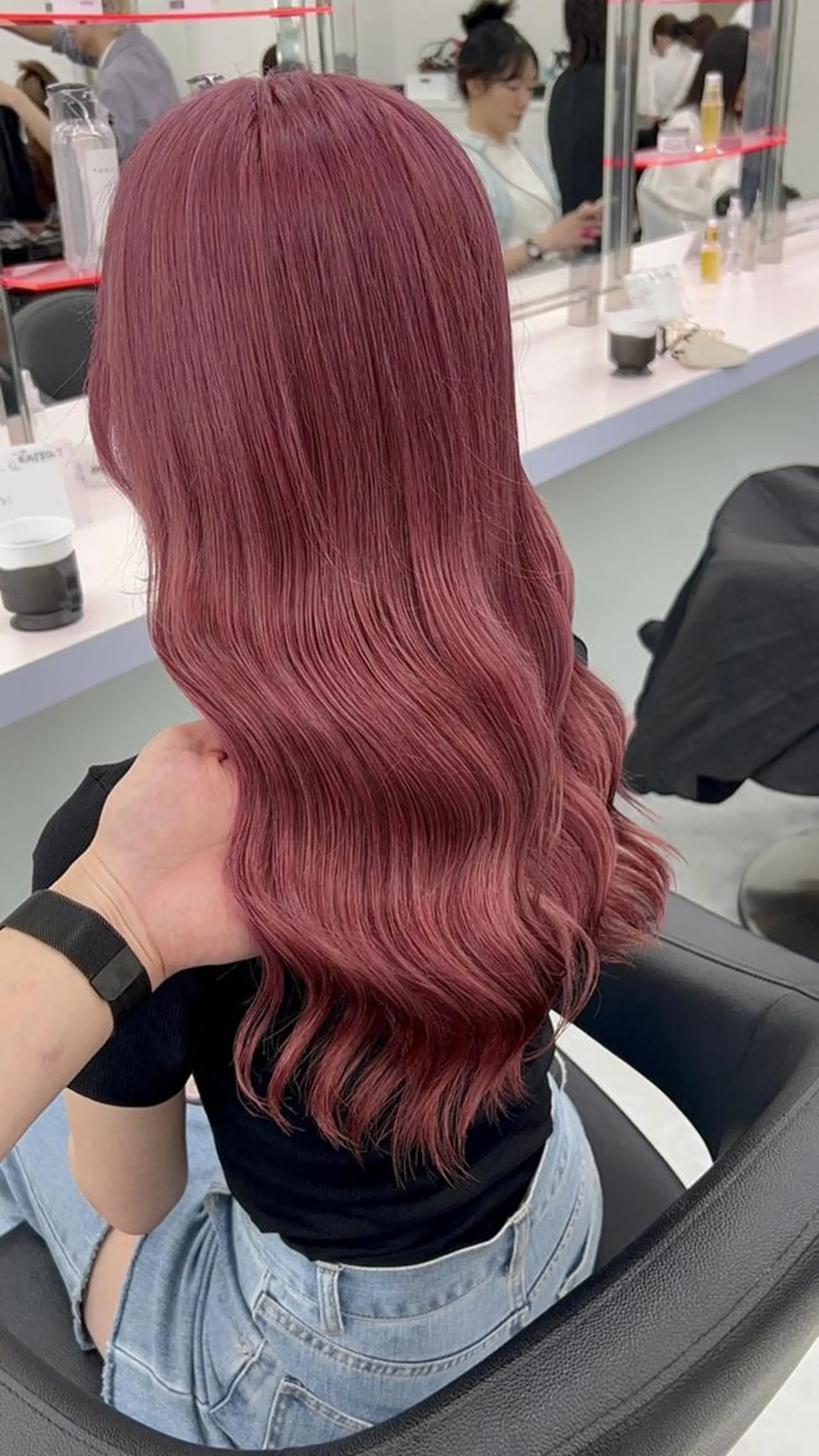 ロング カラー ヘアカラー トリートメント ヘッドスパ ヘアセット 🪞【公式】表参道 🪞knot🪞のヘアスタイル