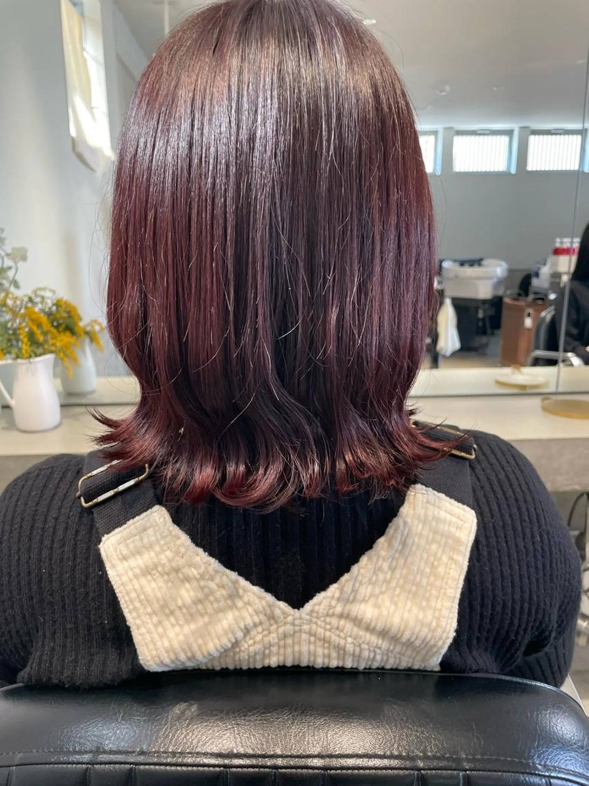 ミディアム カラー ヘアアレンジ kilto.きょうか 🍑カットモデル🍑のヘアスタイル