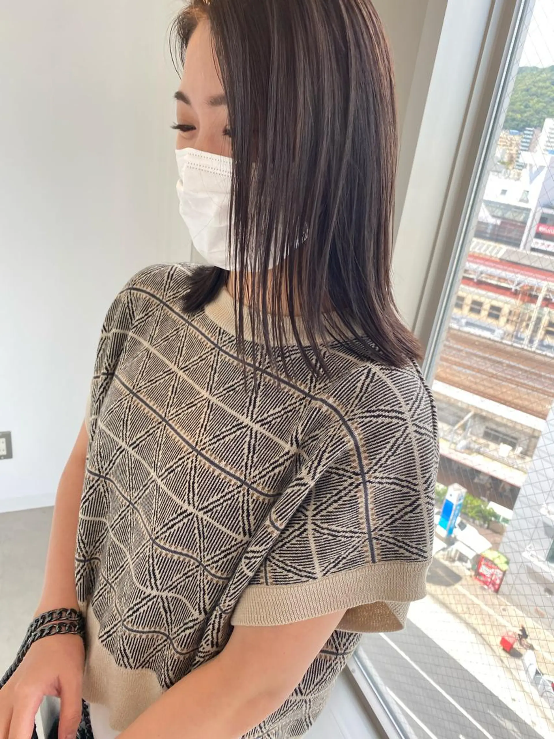 ミディアム カット ヘアカラー トリートメント 【代表】 辻龍樹のヘアスタイル