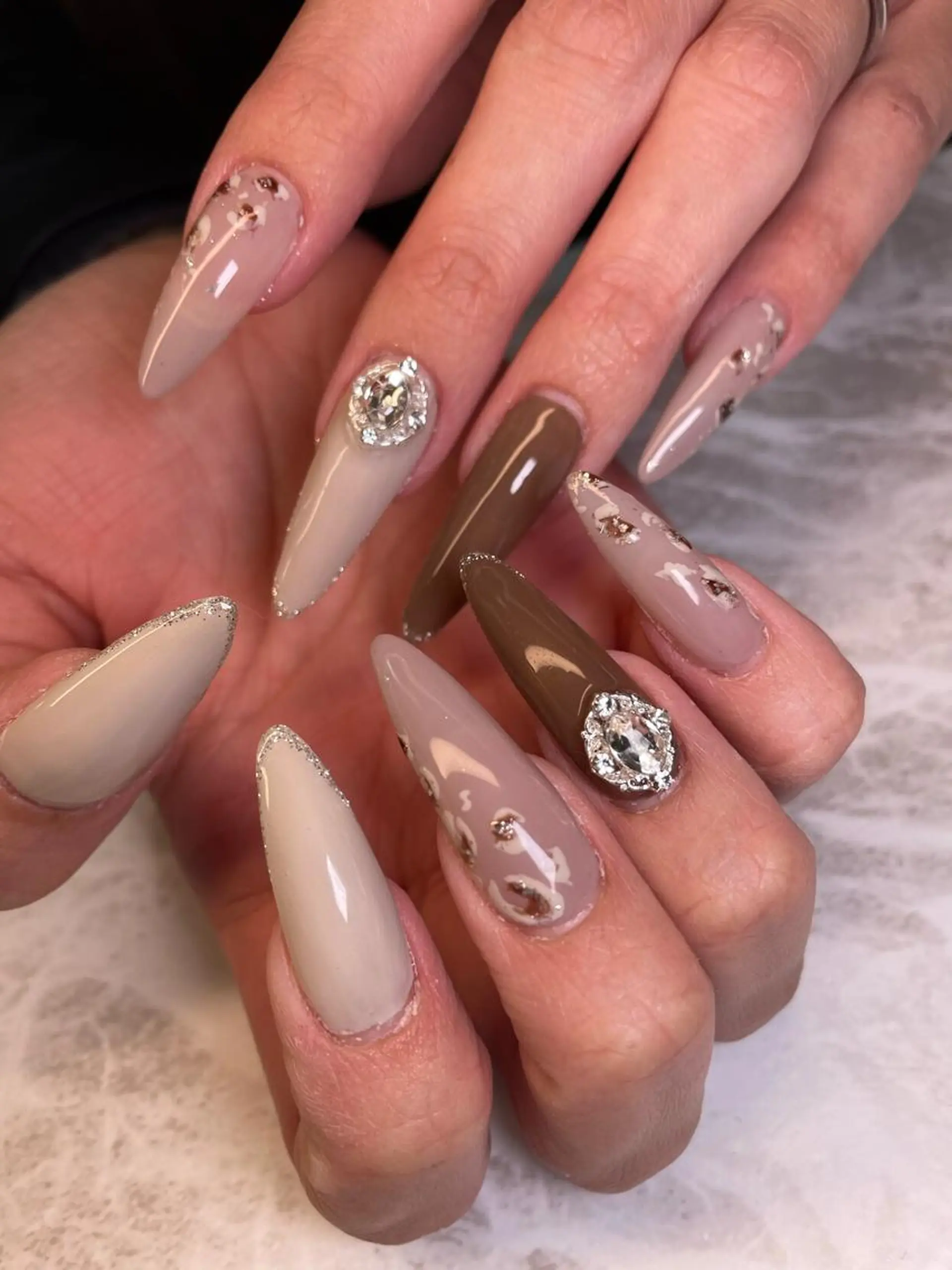 ネイル ハンドネイル YOUTH nails waxing所属・YOUTH natsumiのネイルデザイン