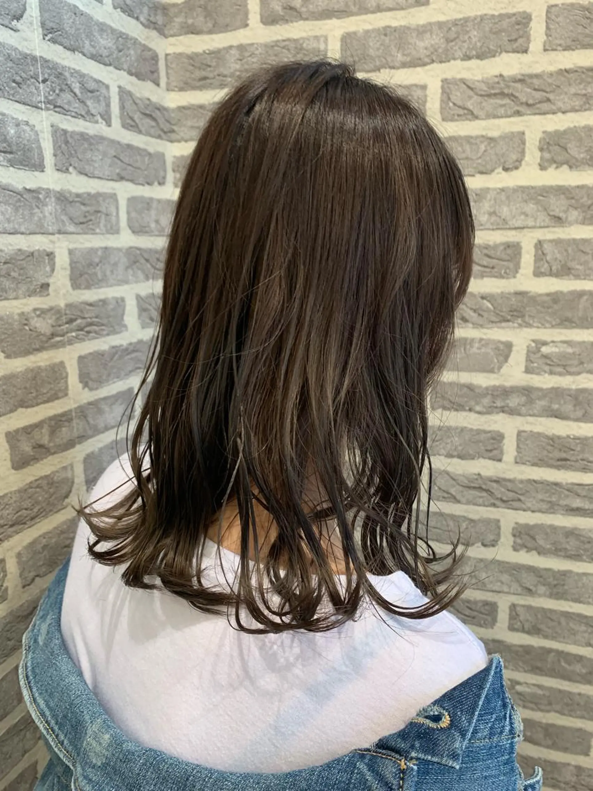 ミディアム カラー カット ヘアカラー Earth岩槻店 YAGIのヘアスタイル