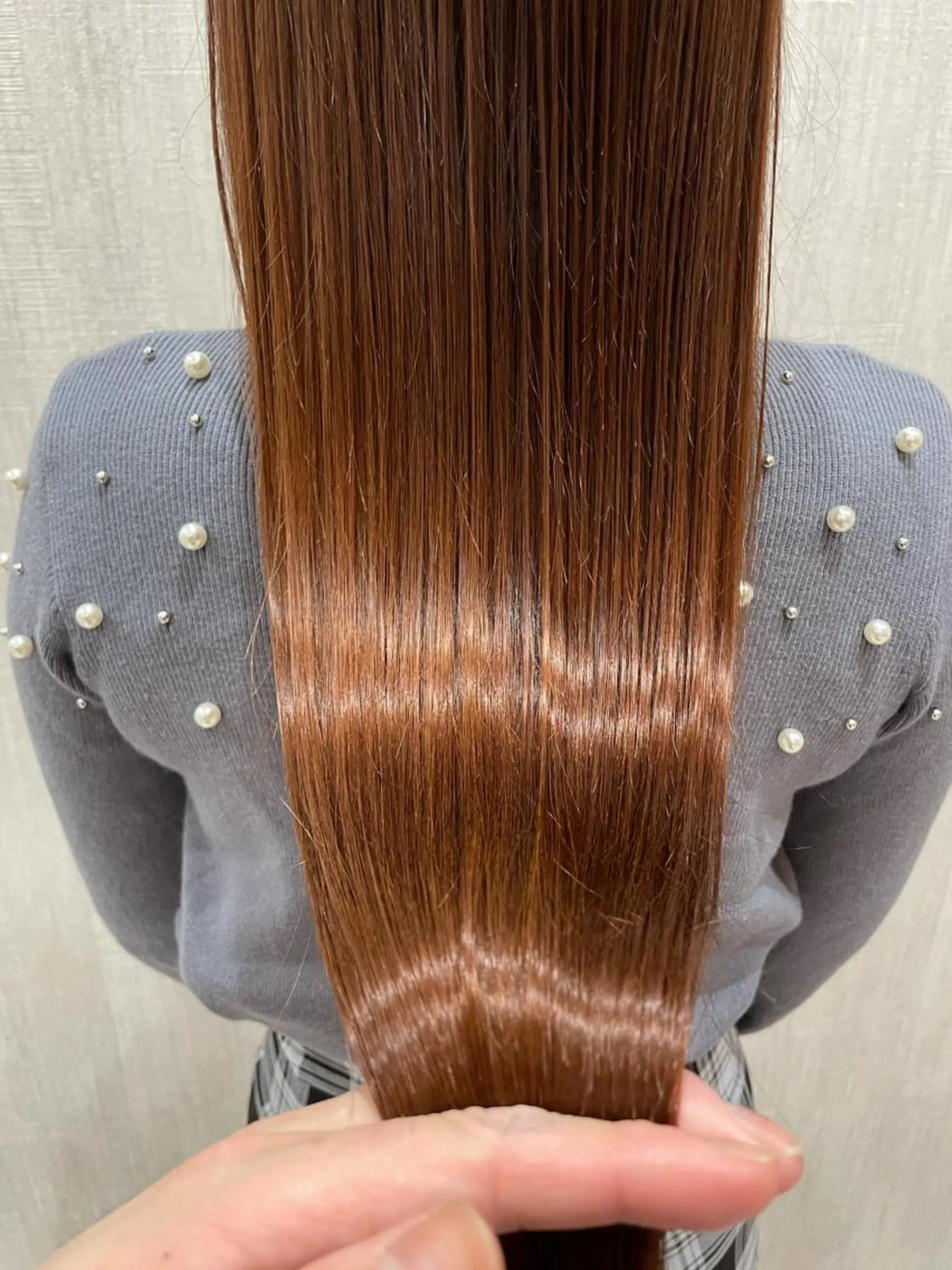 ロング カット ヘアカラー トリートメント 髪質改善/縮毛矯正/ 韓国ヘア/店長敦士のヘアスタイル
