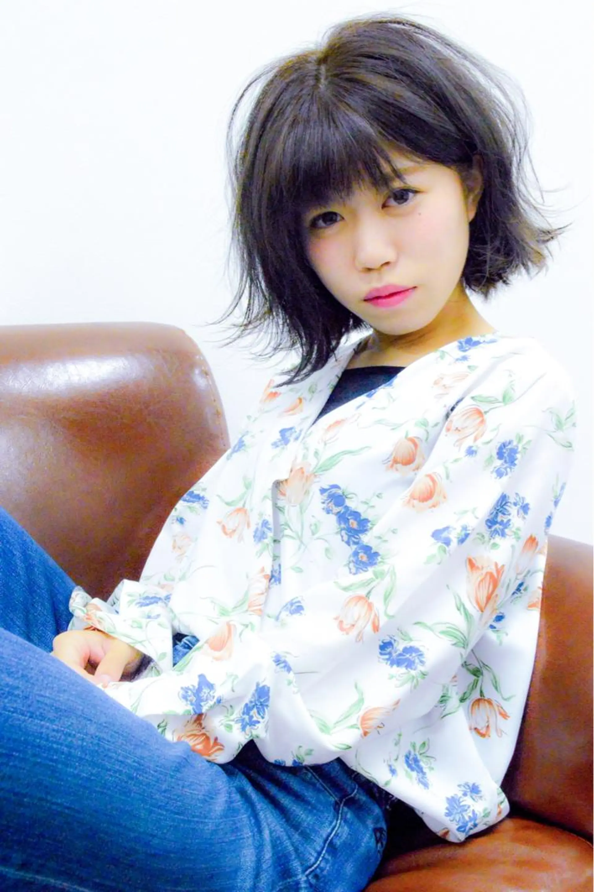 ショート 切りっぱなしボブ ボブ Latot (ラトット)所属・白石 真宏のヘアスタイル