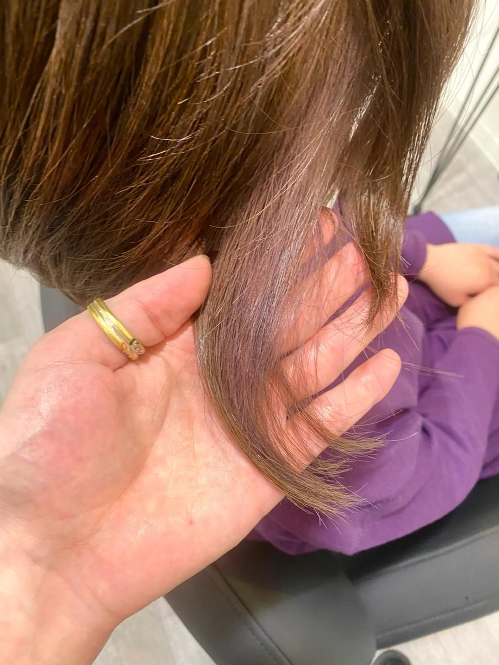 ショート カラー ハンサムショート アディクシーカラー バレイヤージュ ブリーチ ケアブリーチ ヘアカラー unpeu hair  二条所属・先着1名様限定 カット無料のヘアスタイル
