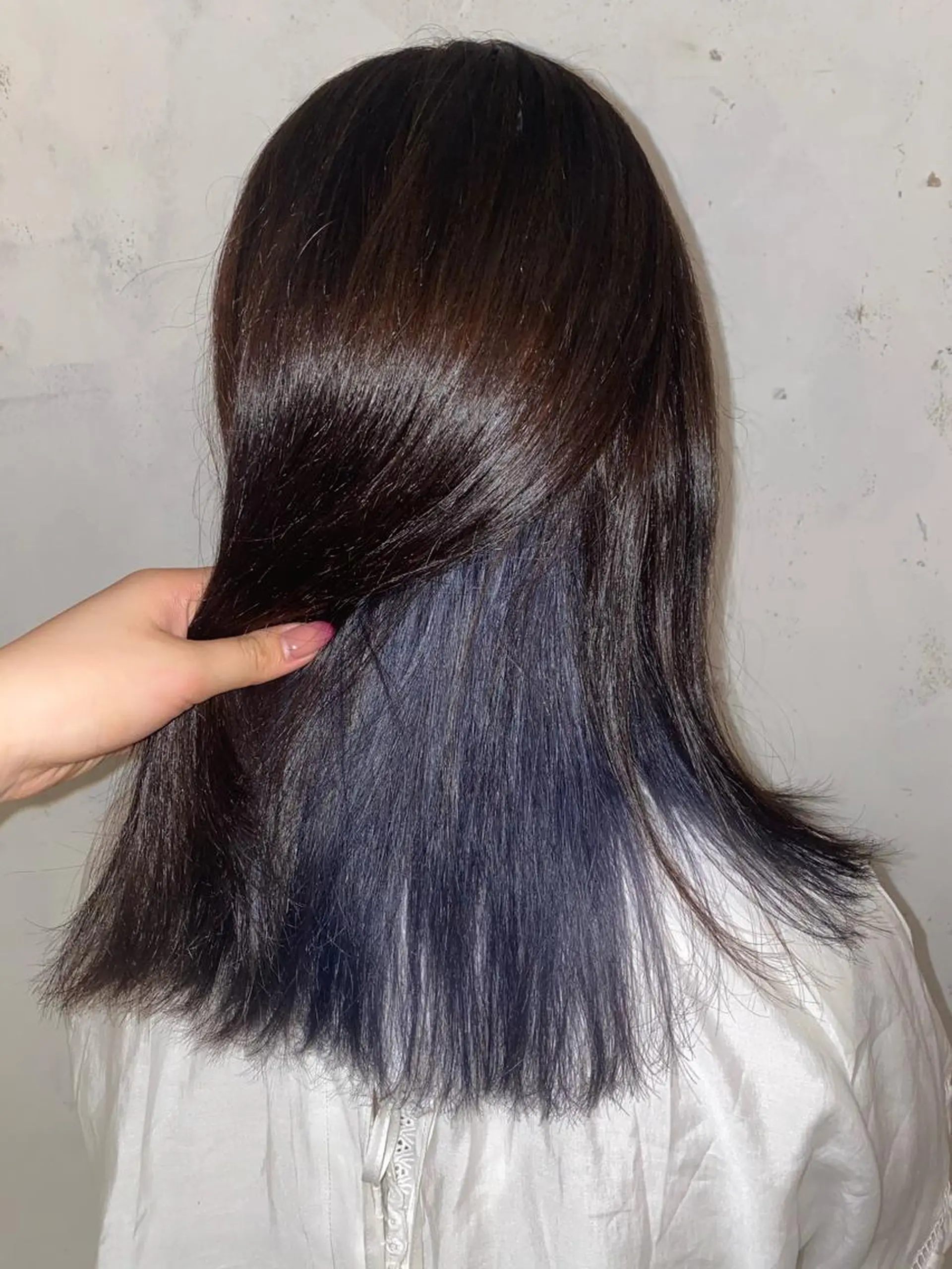 ミディアム カラー ヘアカラー トリートメント mulum所属・オタク美容師🎮 AKARIのヘアスタイル
