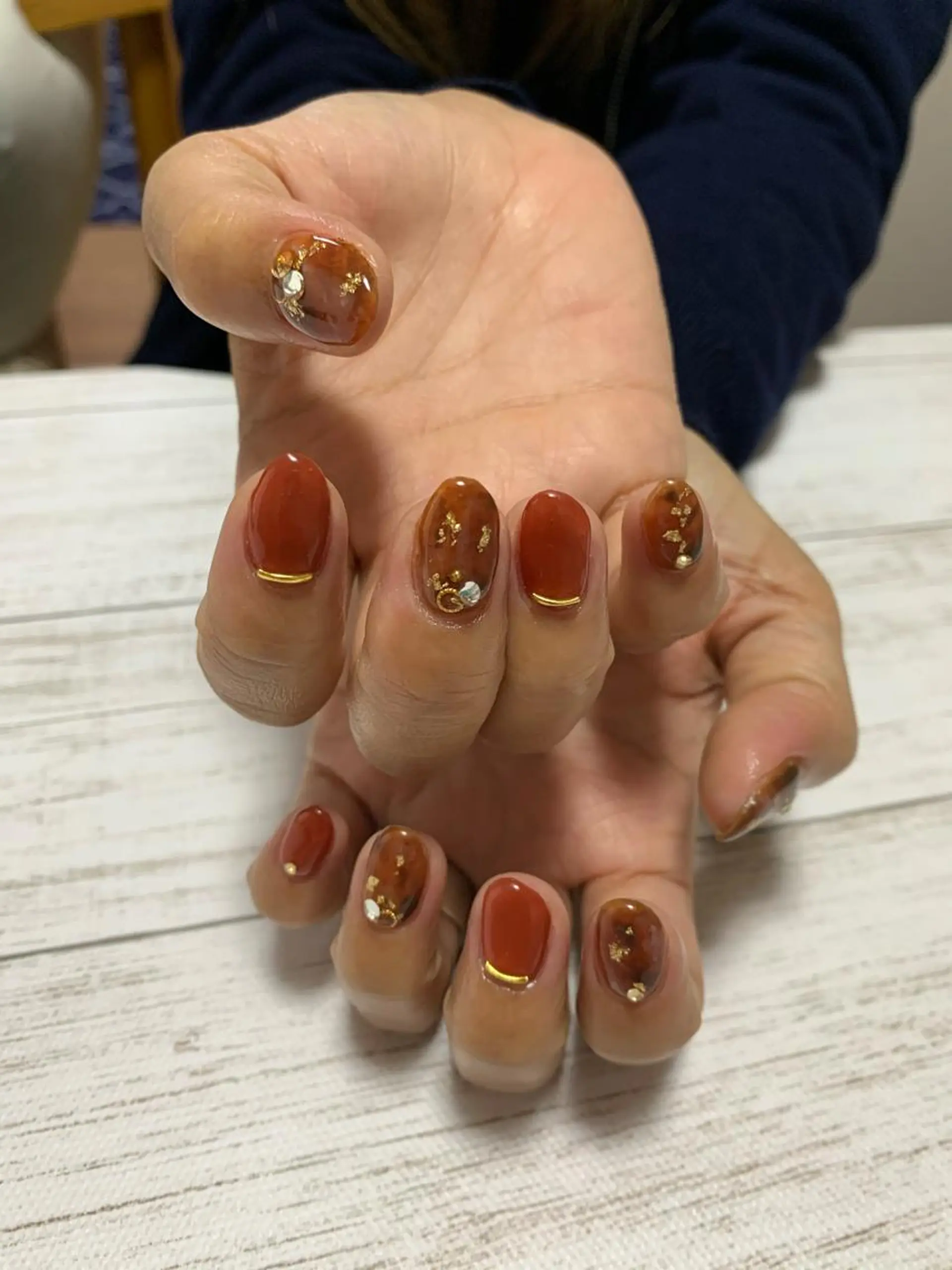 ネイル ハンドネイル nakamoto yuukaのネイルデザイン