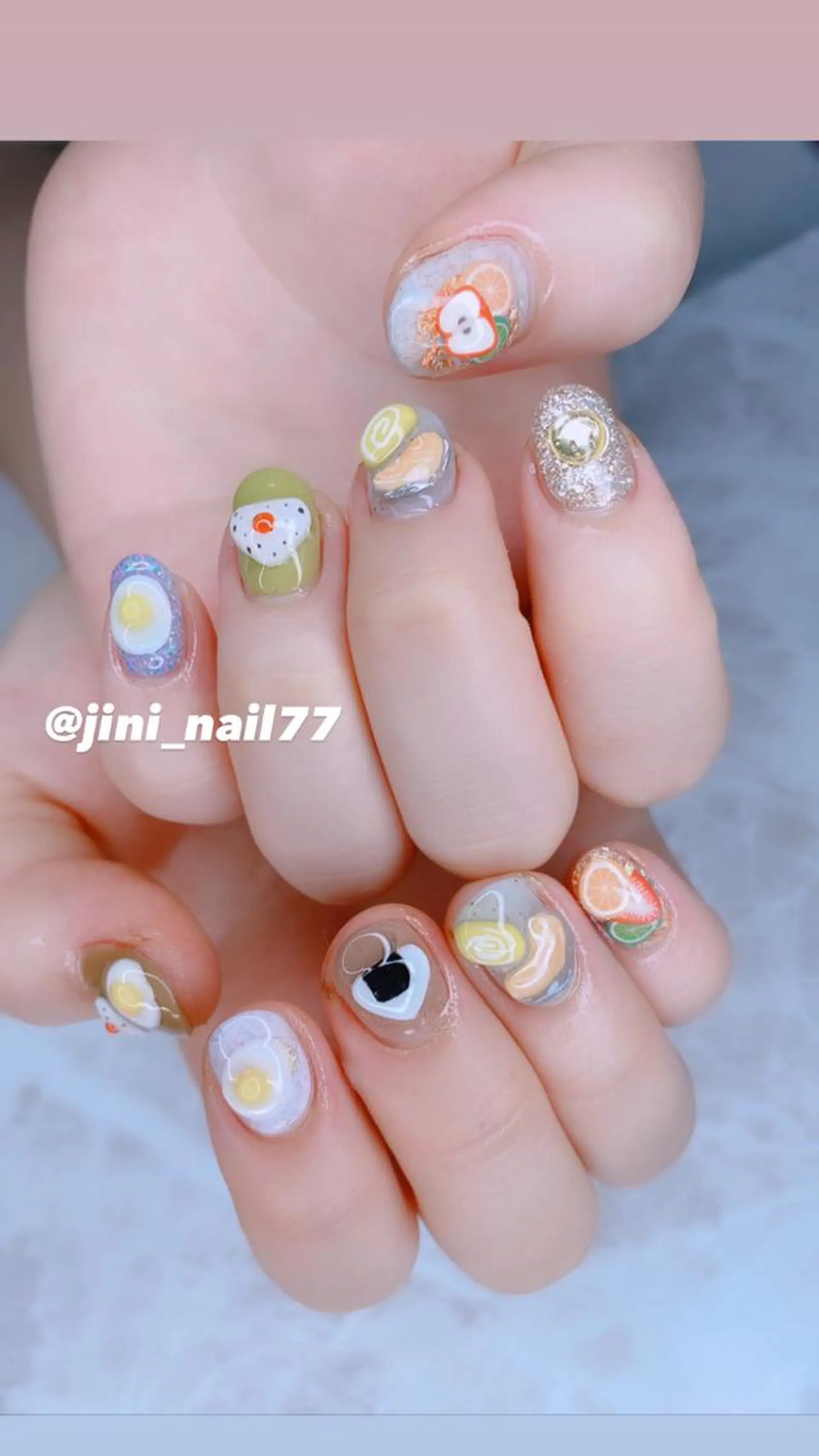 ネイル ハンドネイル JINI NAIL所属・ジニ ネイルのネイルデザイン