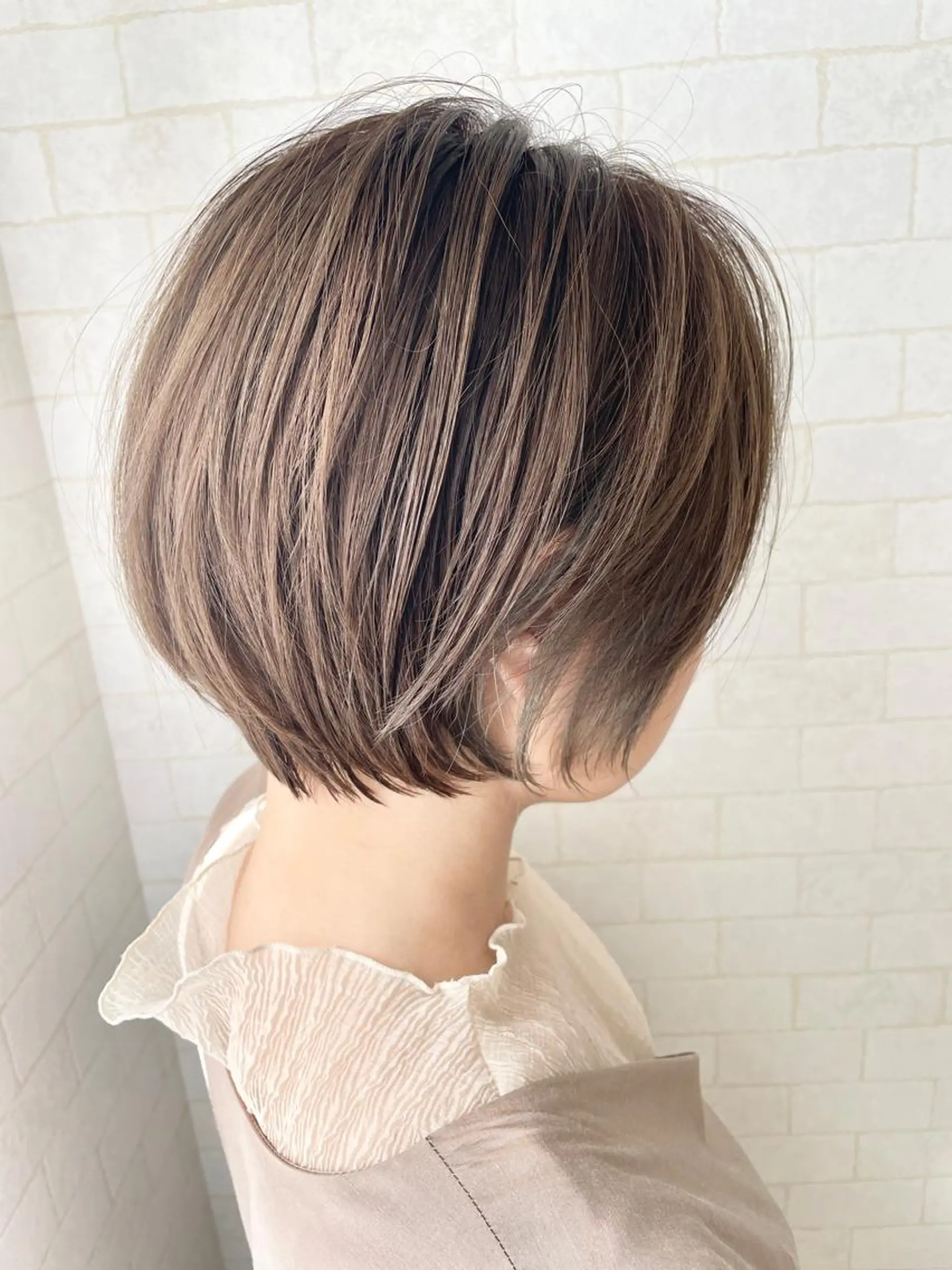 ショート カラー 神野 雅樹のヘアスタイル