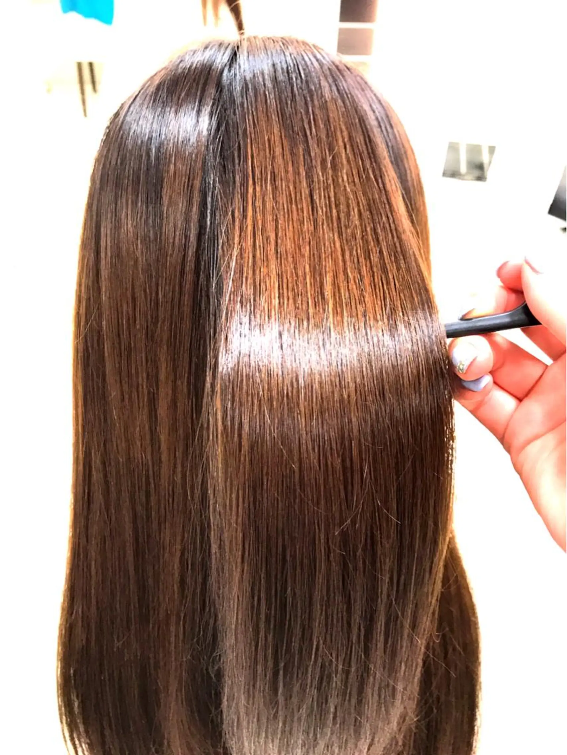 ロング 大澤 碧のヘアスタイル