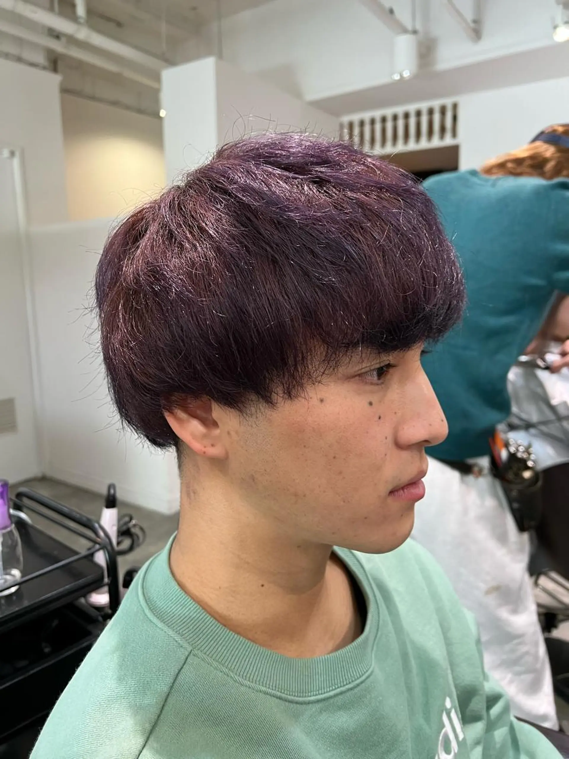 ショート カラー メンズ ケアブリーチ/ili 村上佳那多のヘアスタイル