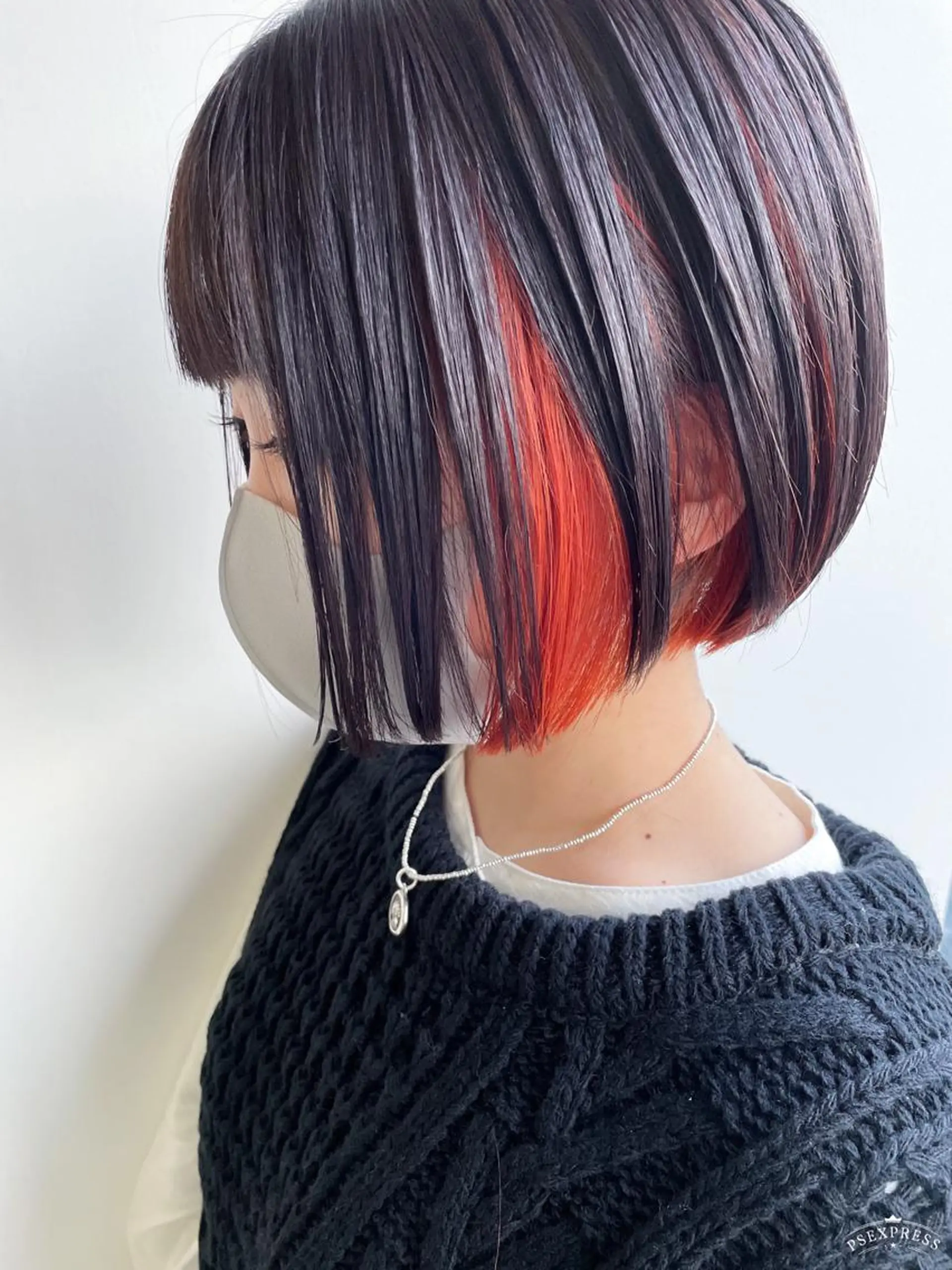 ショート nuu所属・💜ショート💜 ウルフ、ボブ二色亜美のヘアスタイル