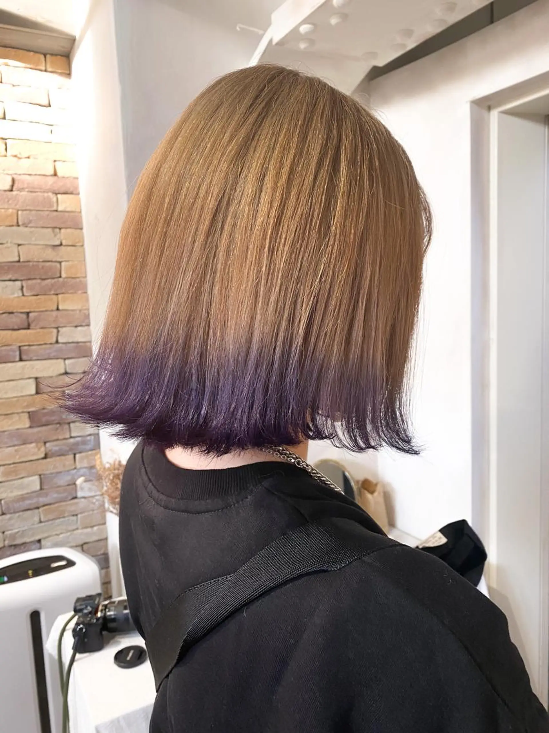 ミディアム カラー ハイトーンカラー ヘアカラー ALLY（アリー）所属・ミニモお気に入り数 No.1宍戸雄弥のヘアスタイル