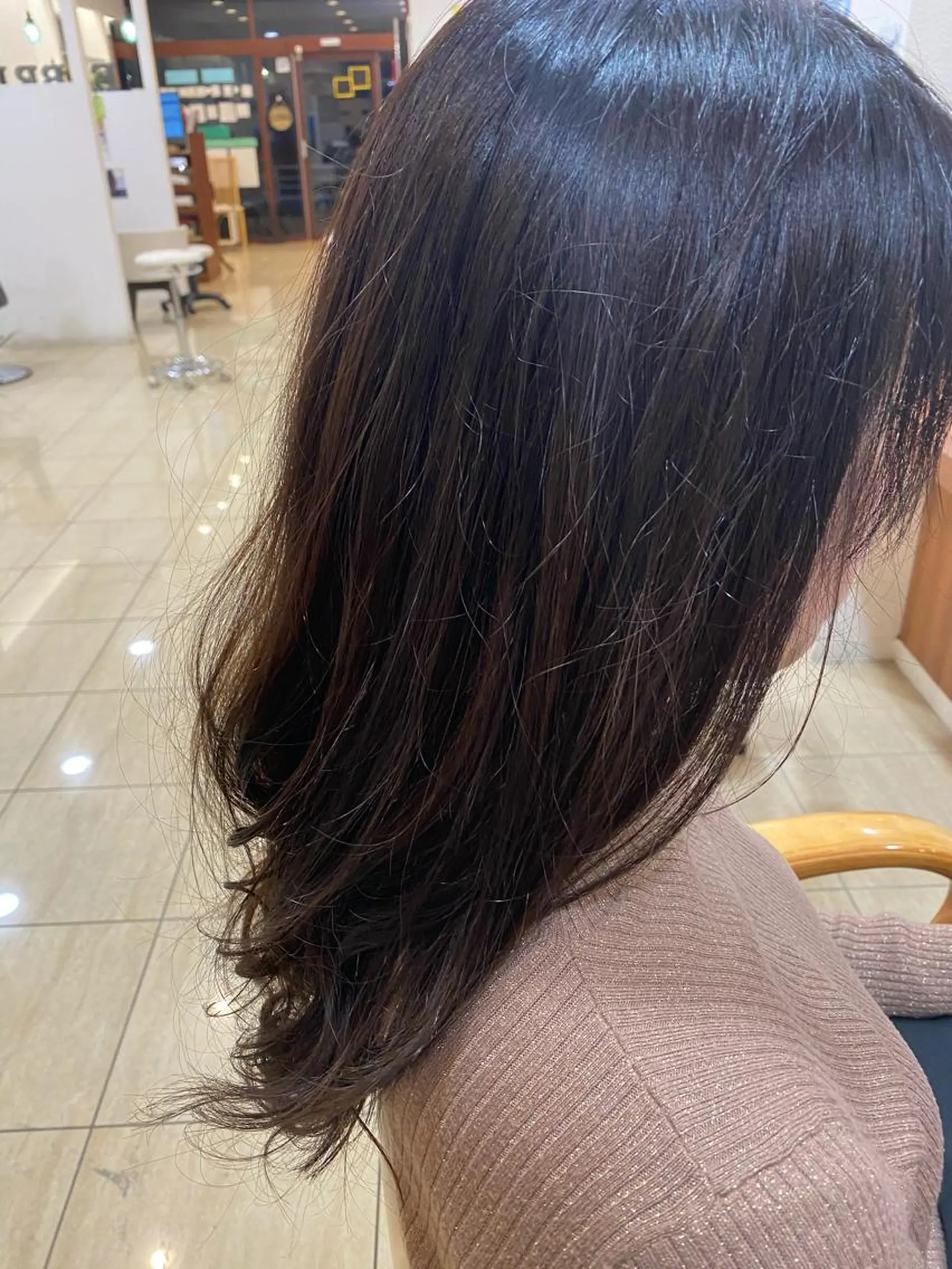 ロング フジサキ ハヤトのヘアスタイル