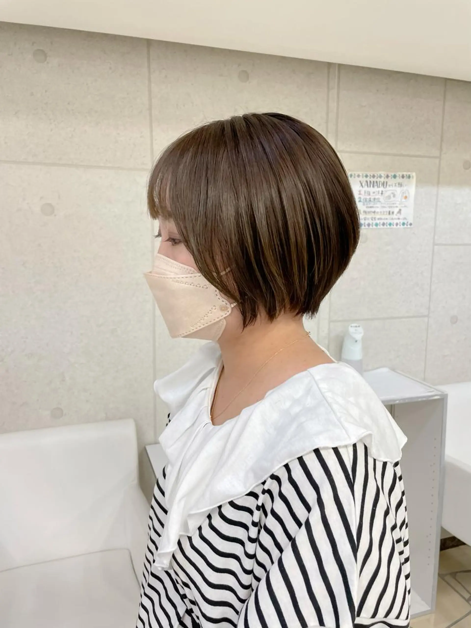 ショート ショートボブ 丸みショート ボブ くびれヘア ショートヘア お悩み解決✨ ASAMIのヘアスタイル
