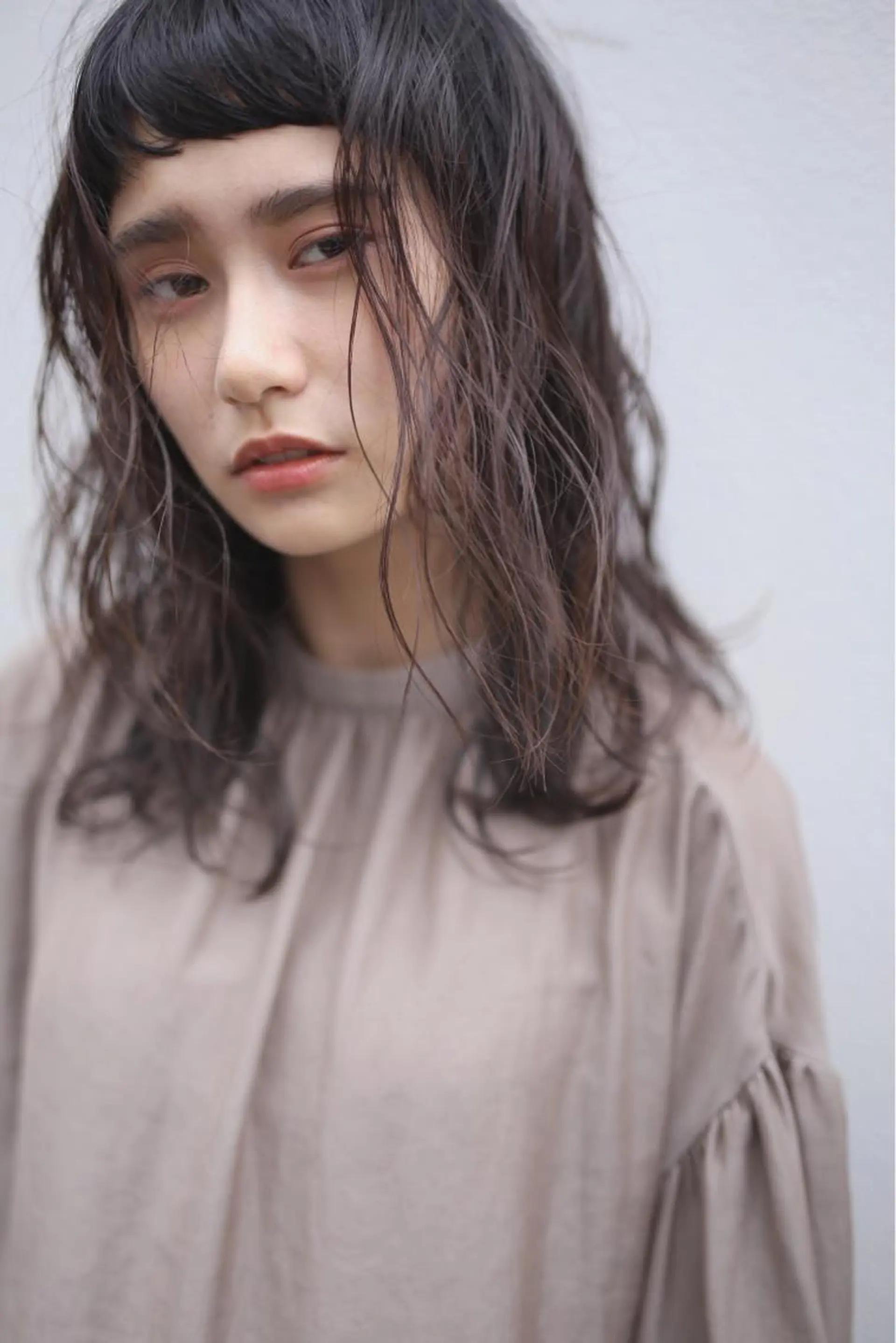 ミディアム カット パーマ トリートメント 🧼柴田 健太郎🧼のヘアスタイル