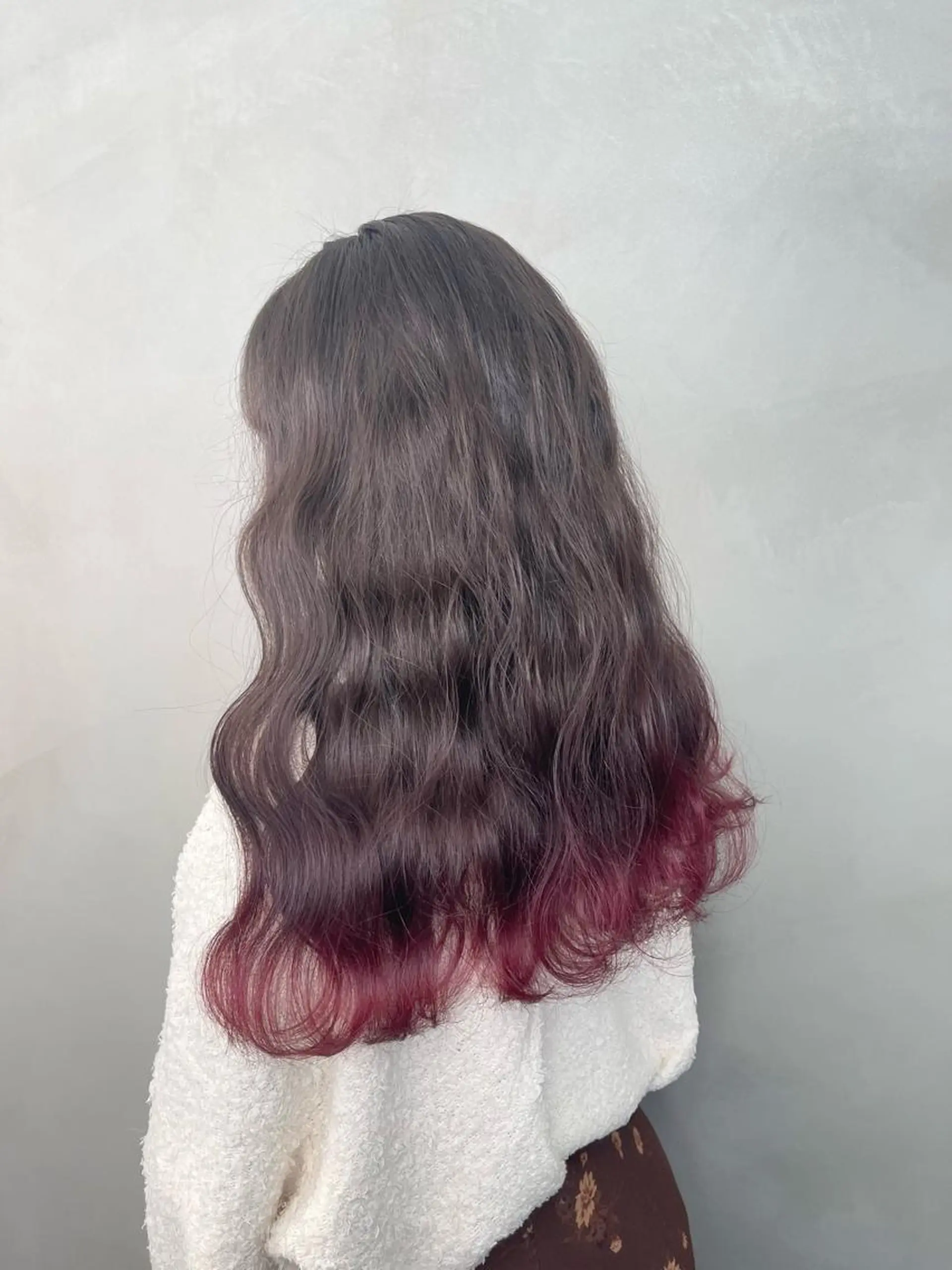ロング カラー a-o横浜所属・色落ちまでキレイに！ ！女性サロンremiのヘアスタイル