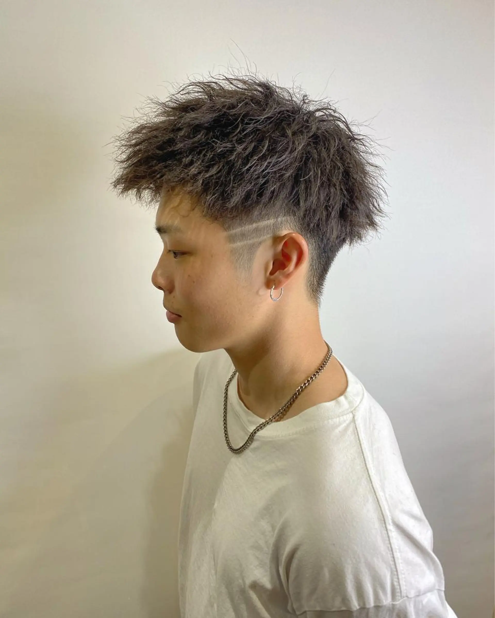 ショート パーマ メンズ カット パーマ 【代表】 辻龍樹のヘアスタイル