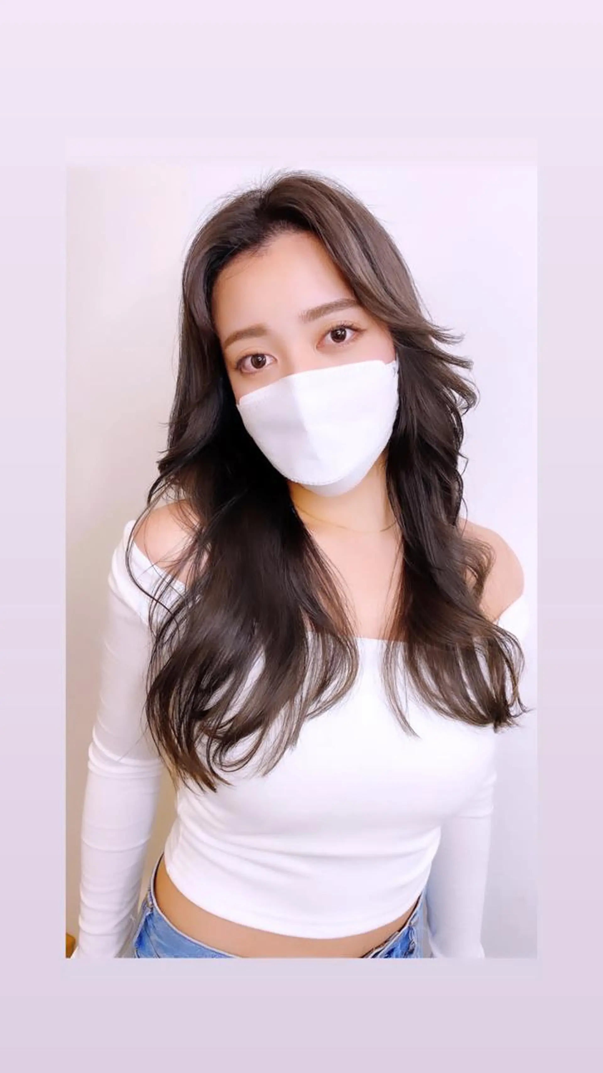 ロング カット ヘアカラー トリートメント 韓×中くびれヘア💋 髪質改善宇塚元哉💓のヘアスタイル